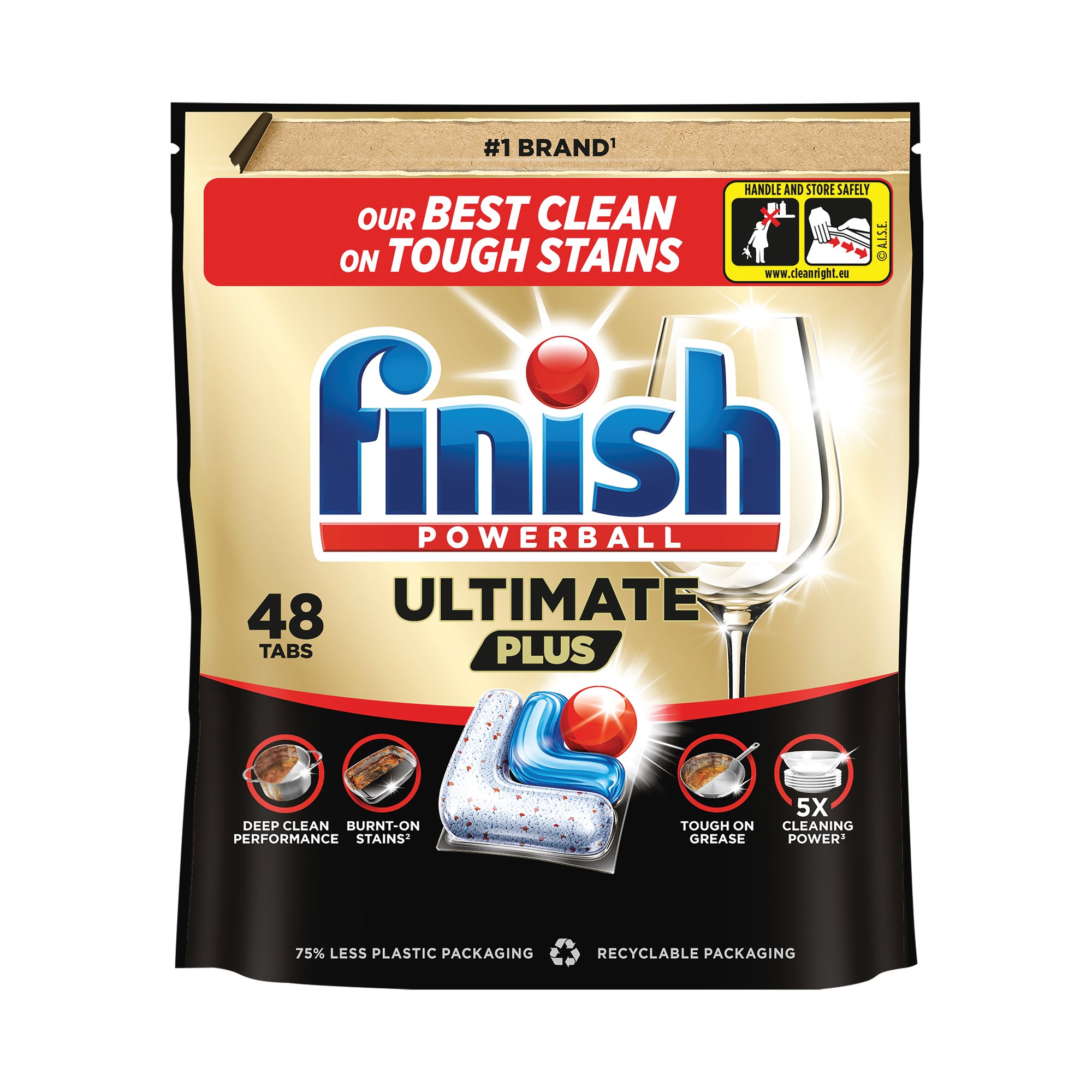FINISH ULTIMATE+ TABS FRESH X48 PK6