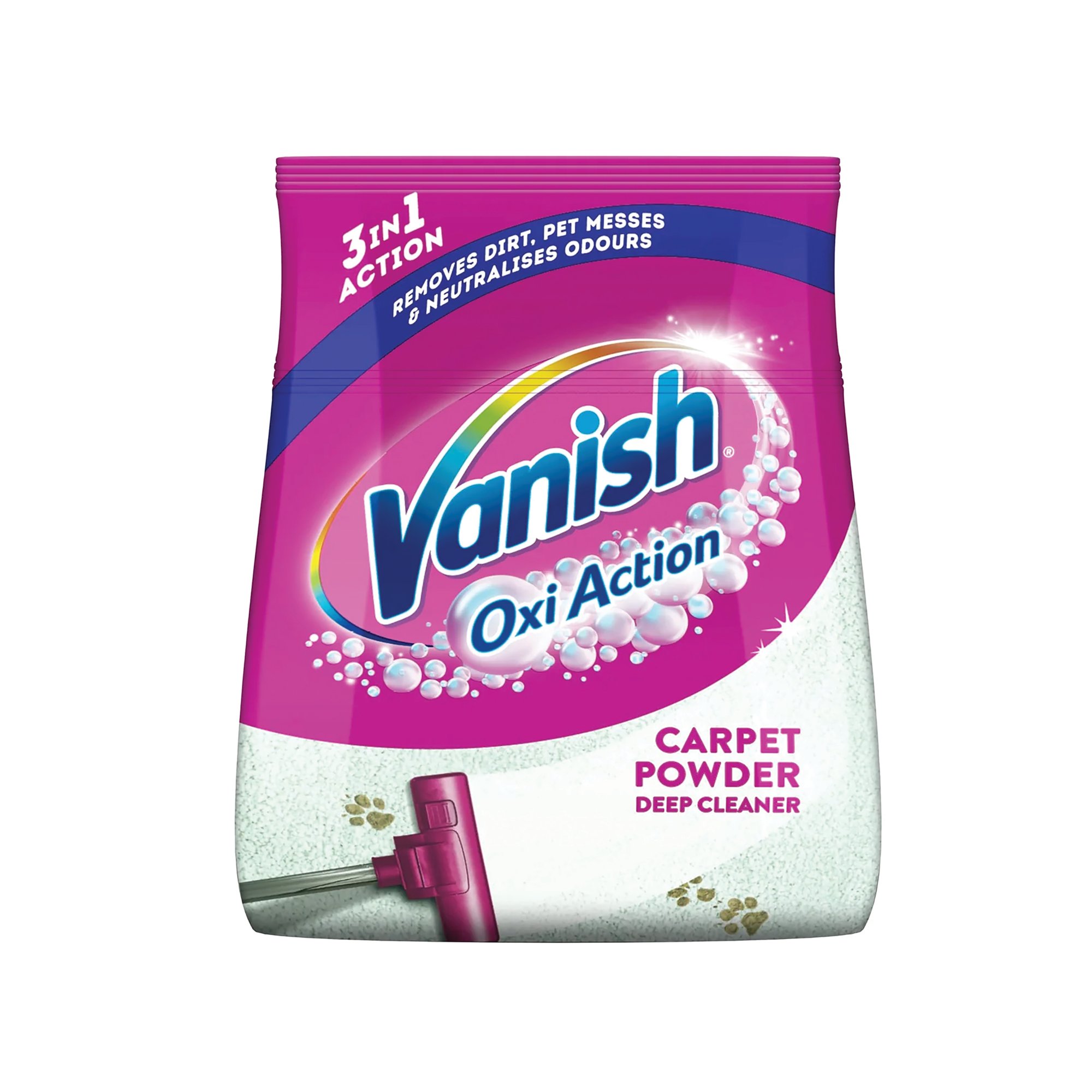 VANISH POWDER CARPET CLNR 650G PK3