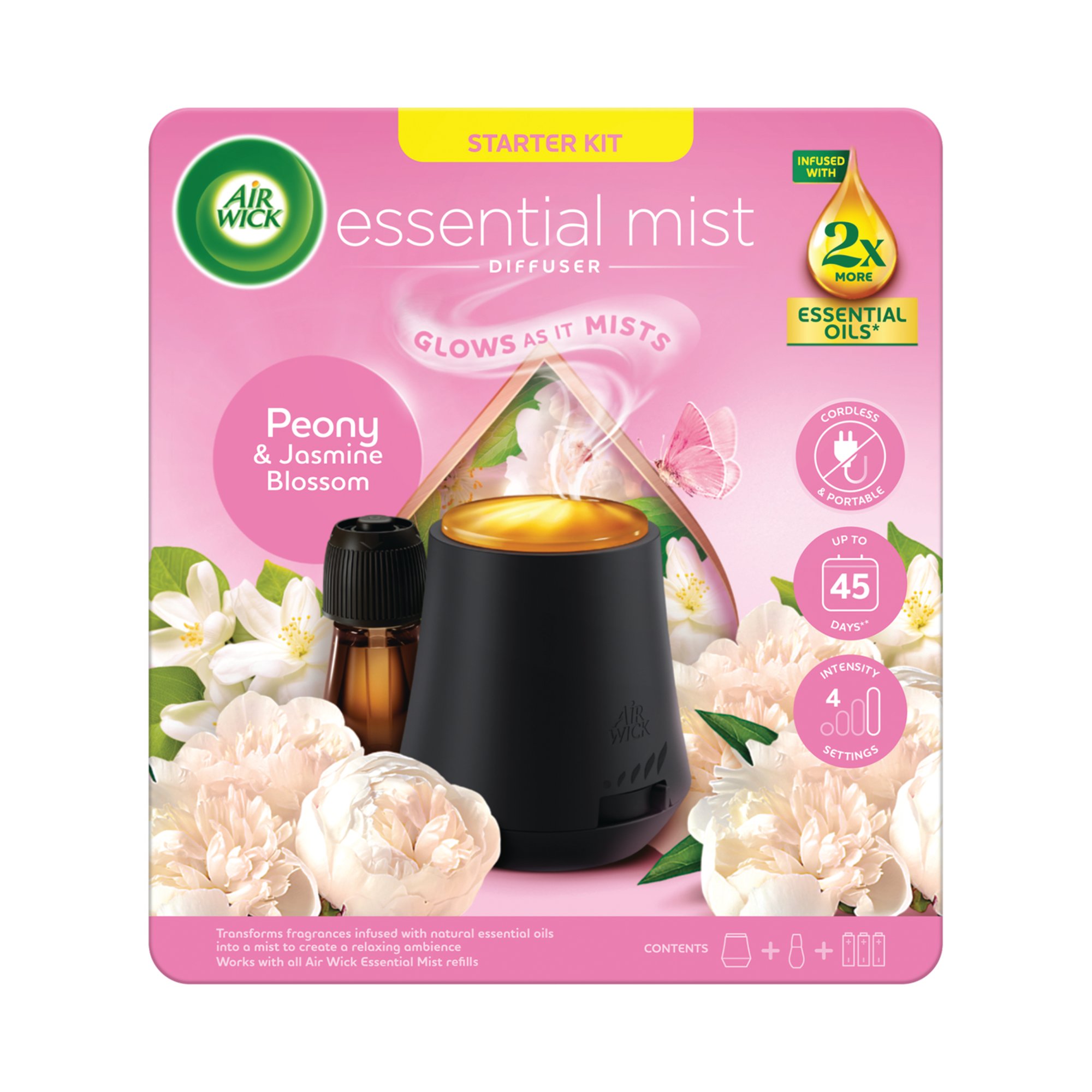 AIRWICK LIQ ELEC KIT PEONY+JASMINE