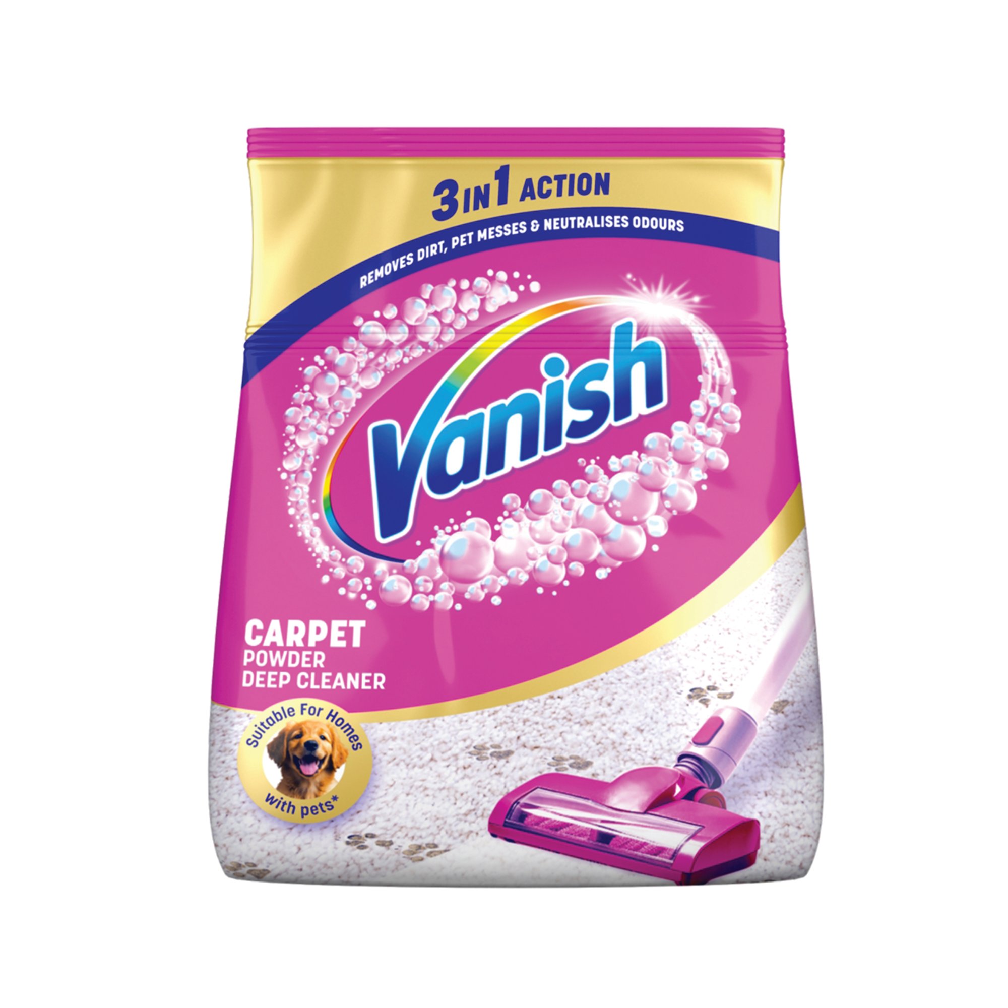 VANISH GOLD POWDER CARPET CLNR PK3