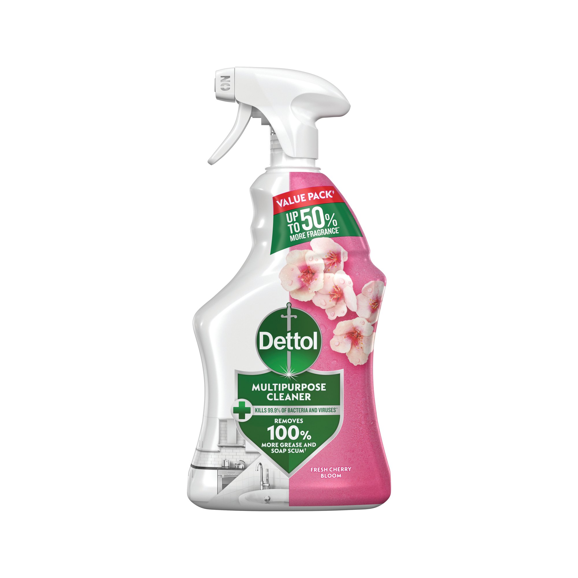 DETTOL MPPS CLNR SPRAY CHERRY 1L PK6