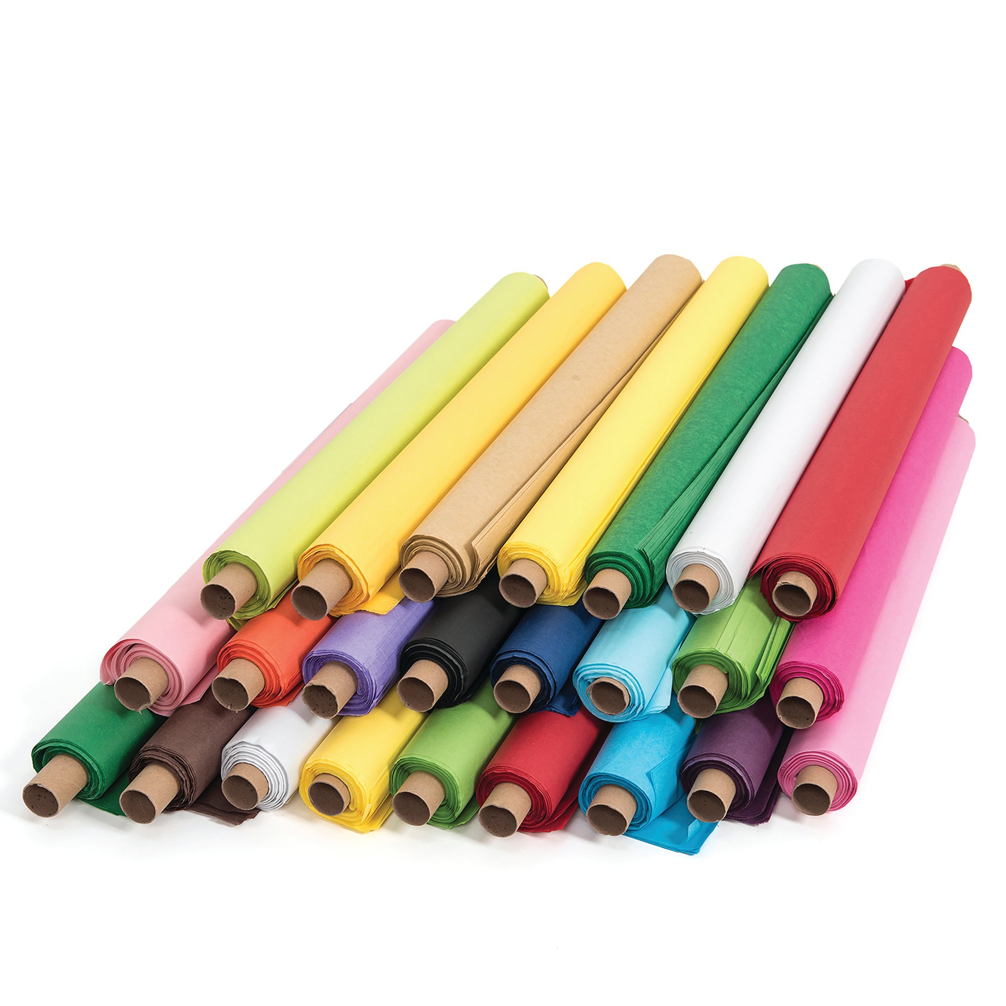 NON BLEED TISSUE PAPER ROLL AST PK24