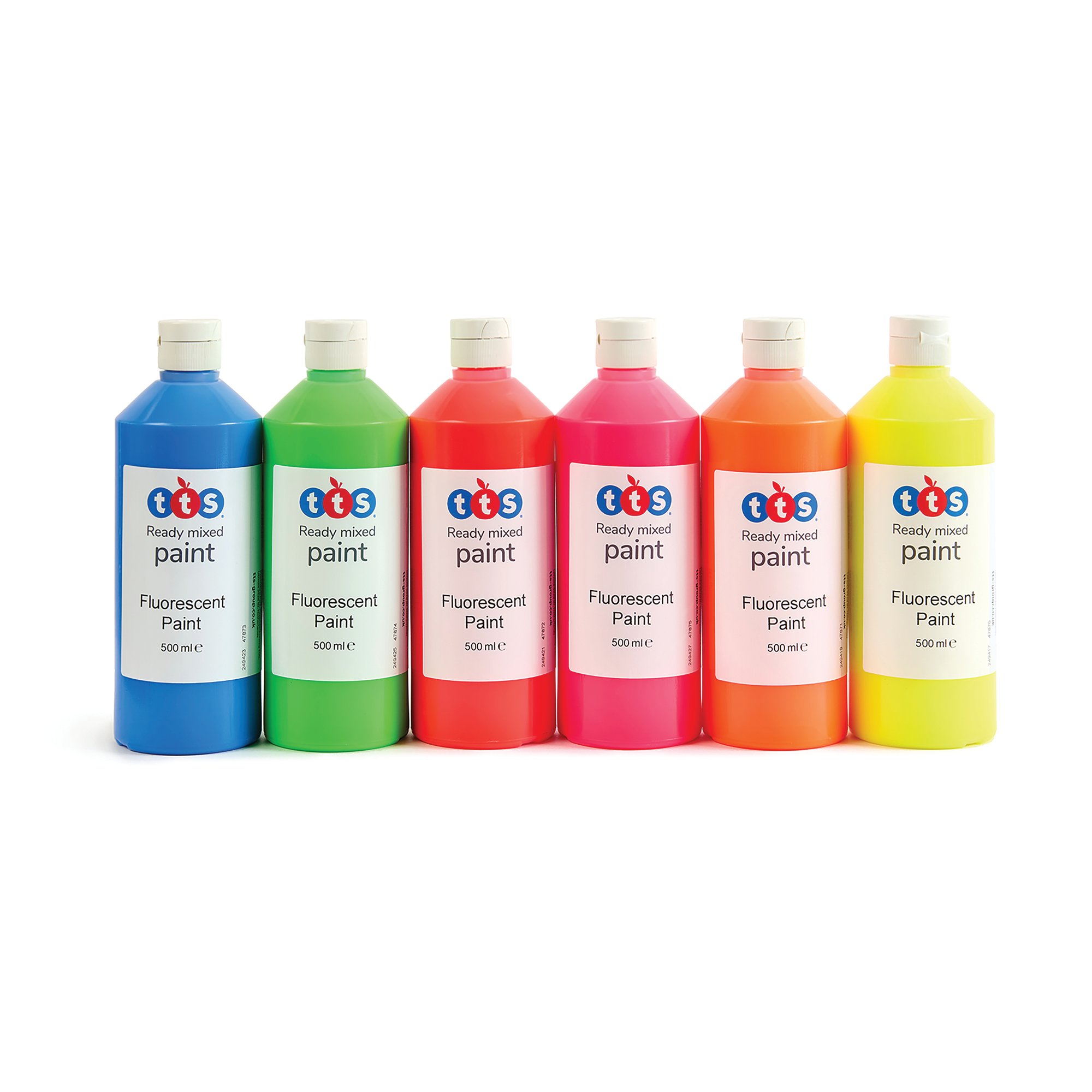 READY MIX PAINT FLUORO AST 500ML PK6
