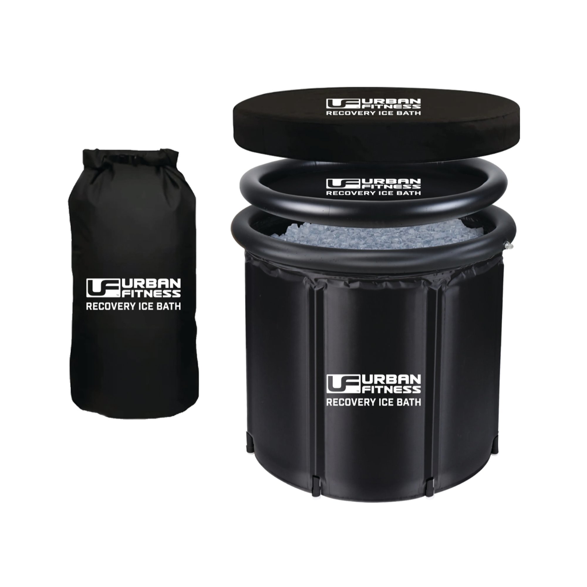 URBAN FITNESS RECOVERY ICE BATH BLK