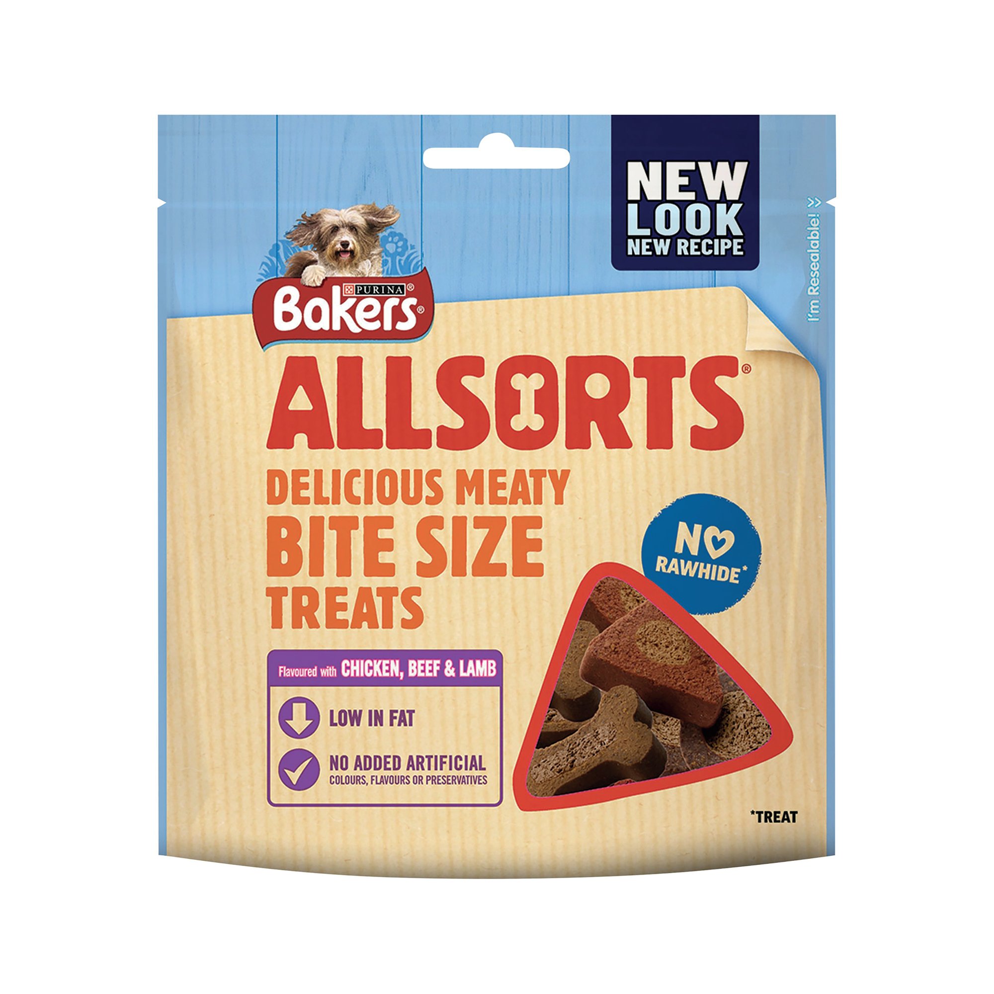 BAKERS ALLSORTS DOG TREATS 98G PK6