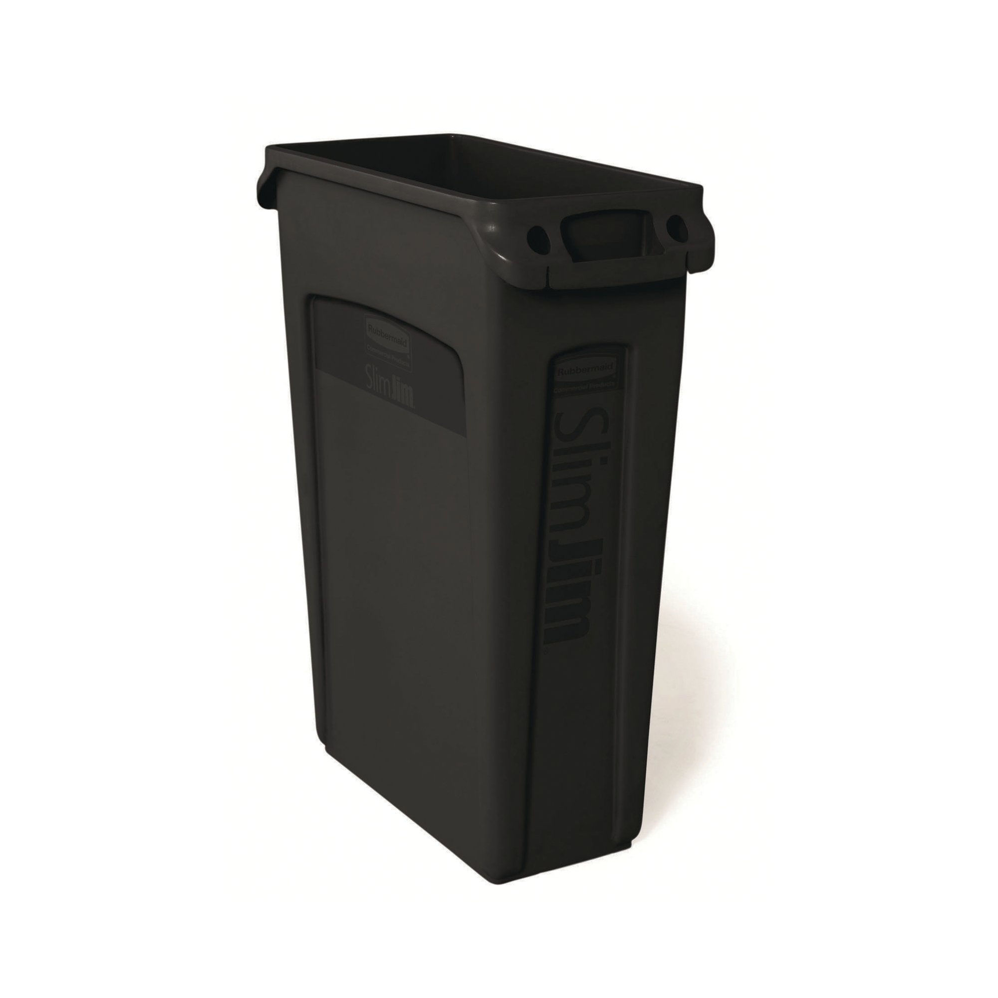 RUBBERMAID SLIM JIM CNTN 87L BLACK