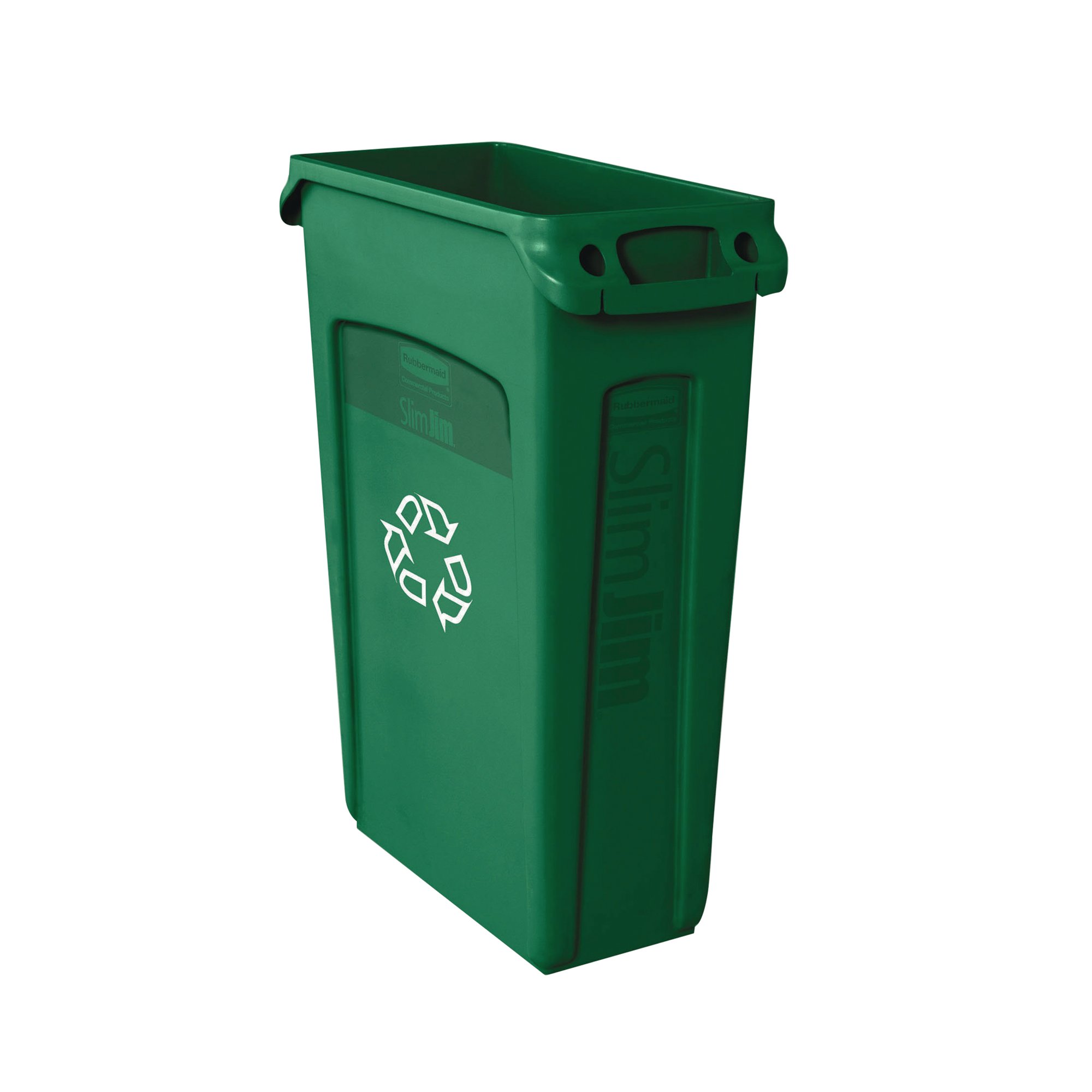 RUBBERMAID SLIM JIM CNTN 87L GREEN