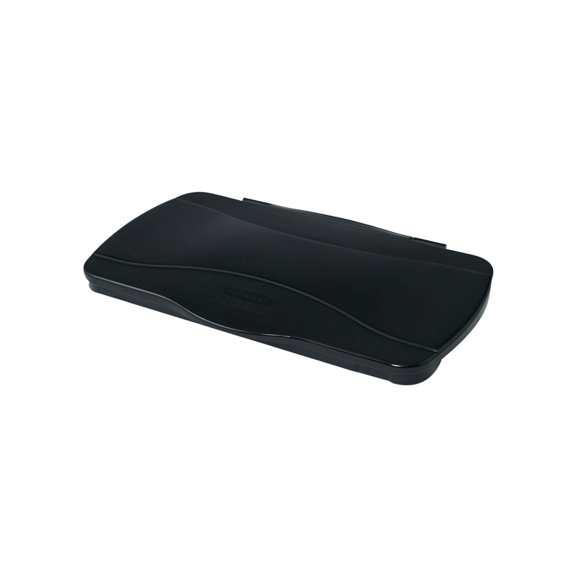 RUBBERMAID SLIM JIM HINGE LID BLACK