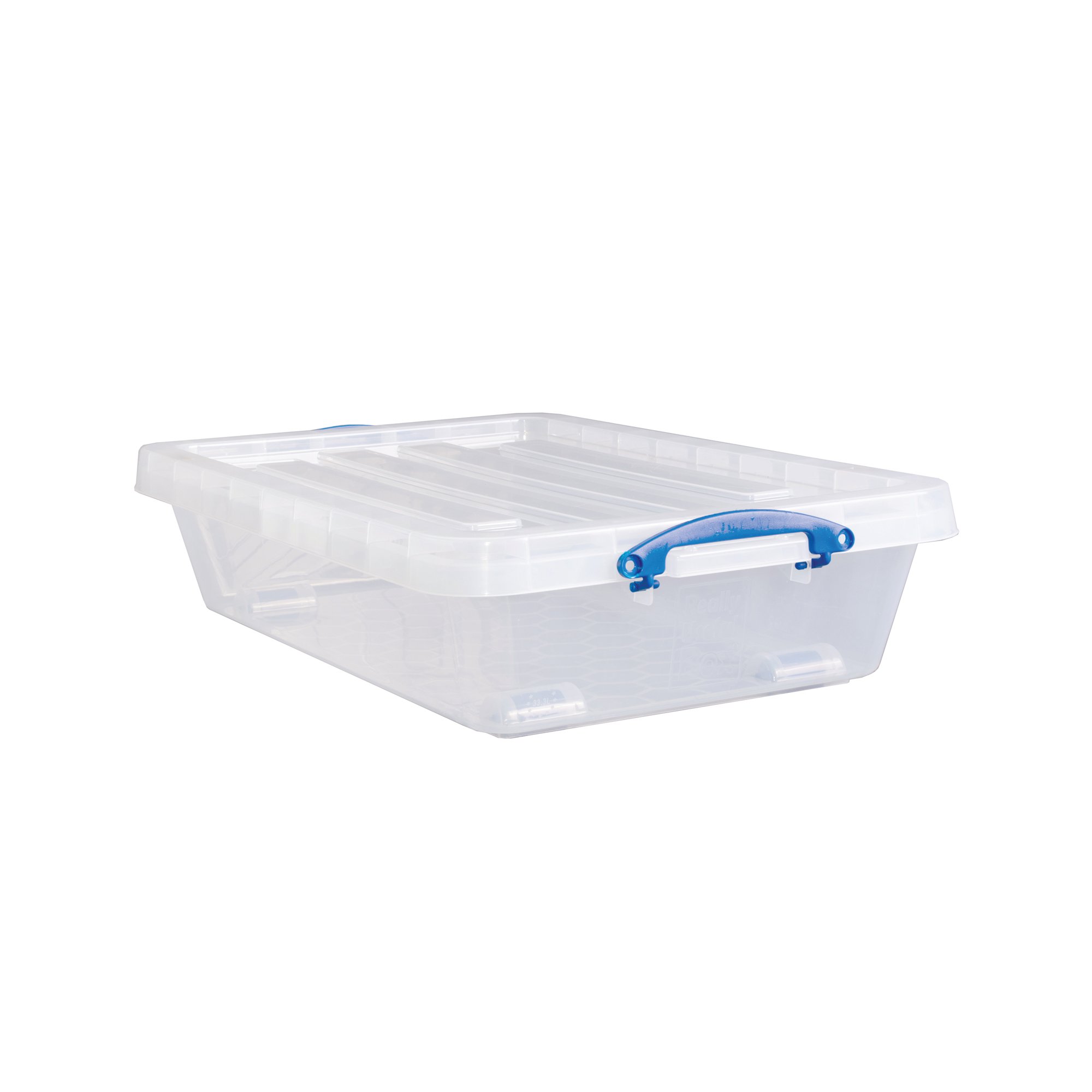 WHEELED BOX 33.3 LITRE CLR PK3
