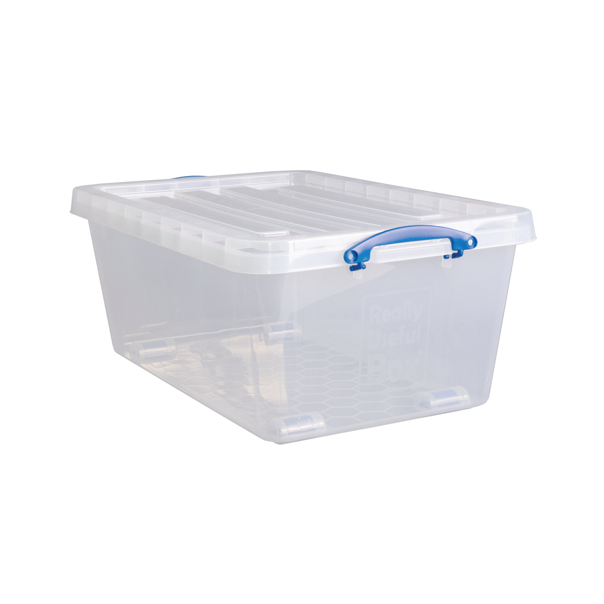 WHEELED BOX 63.5 LITRE CLR PK3