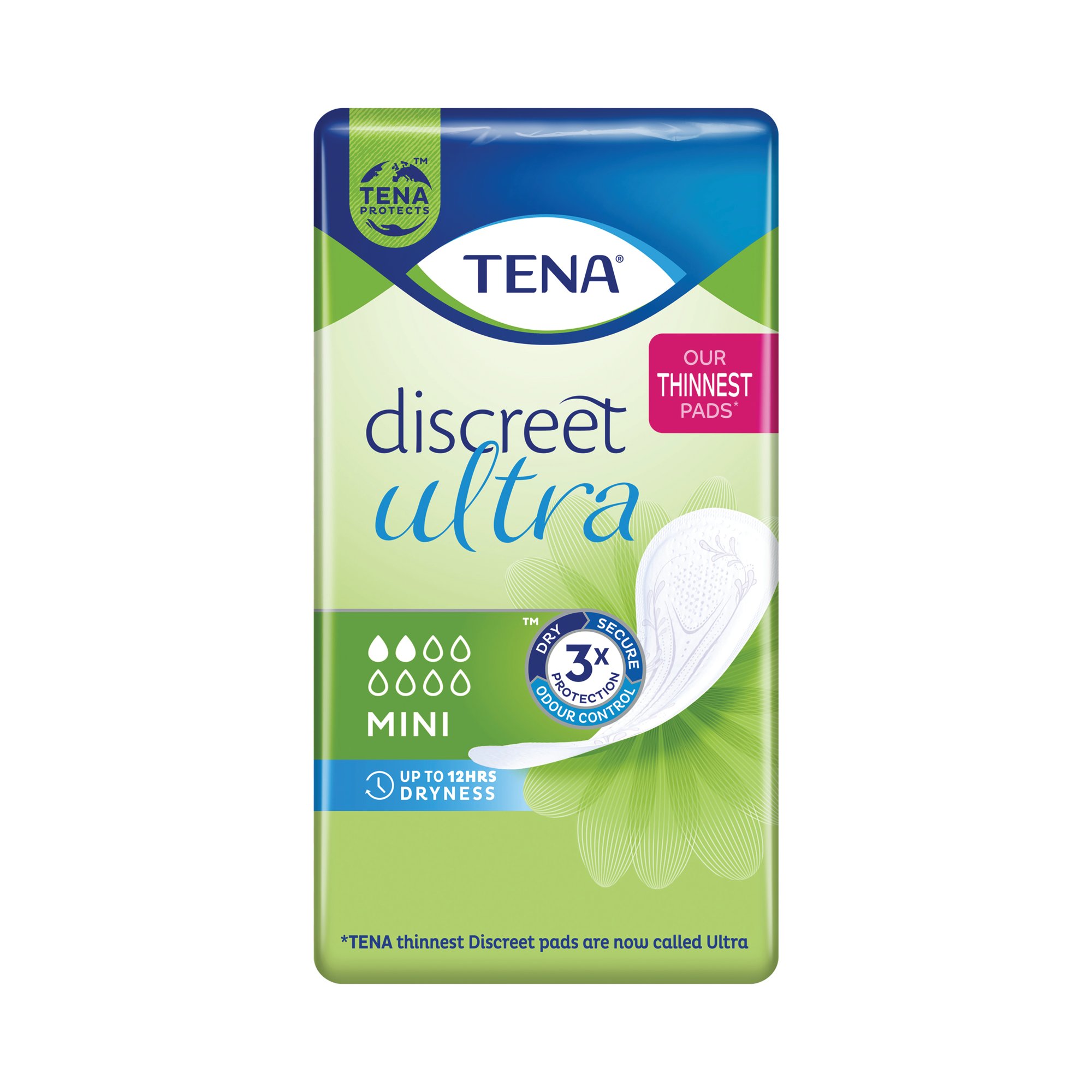 TENA DISCREET ULTRA MINI PADS P20