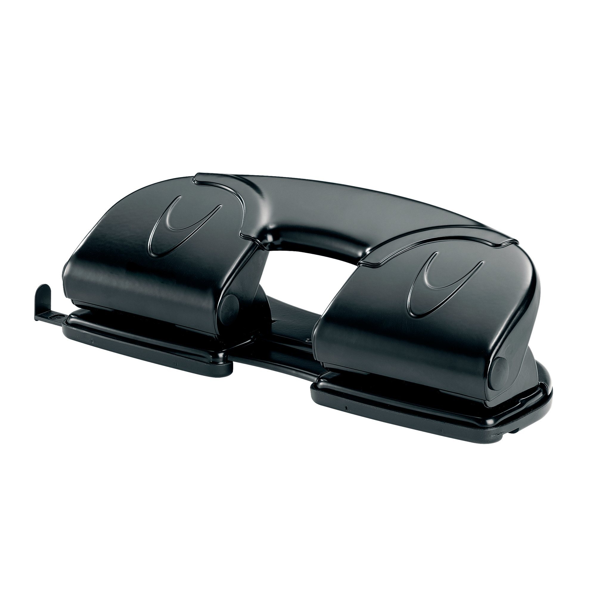REXEL V412 4 HOLE PUNCH BLACK