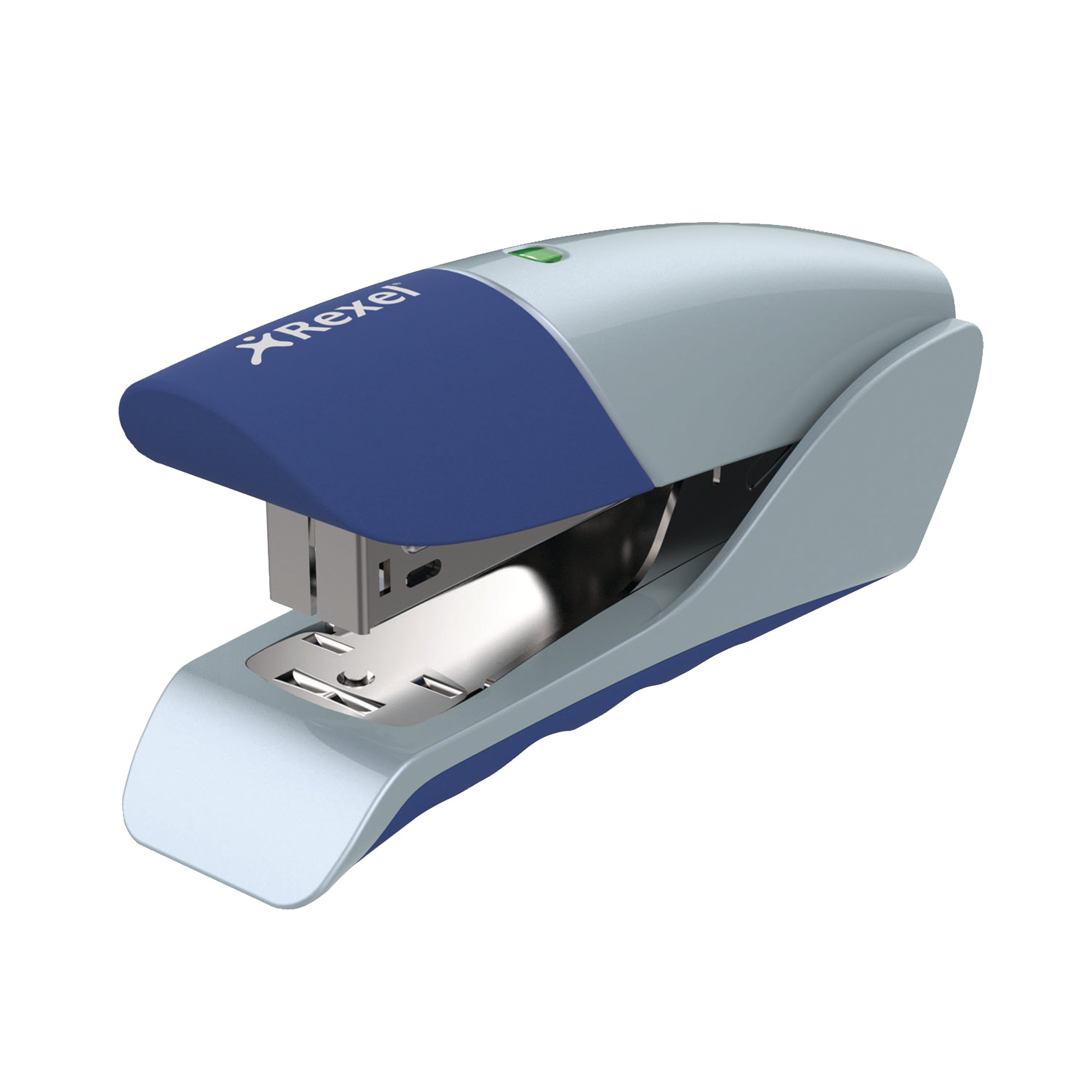 REXEL GAZELLE STAPLER SILVER/BLUE