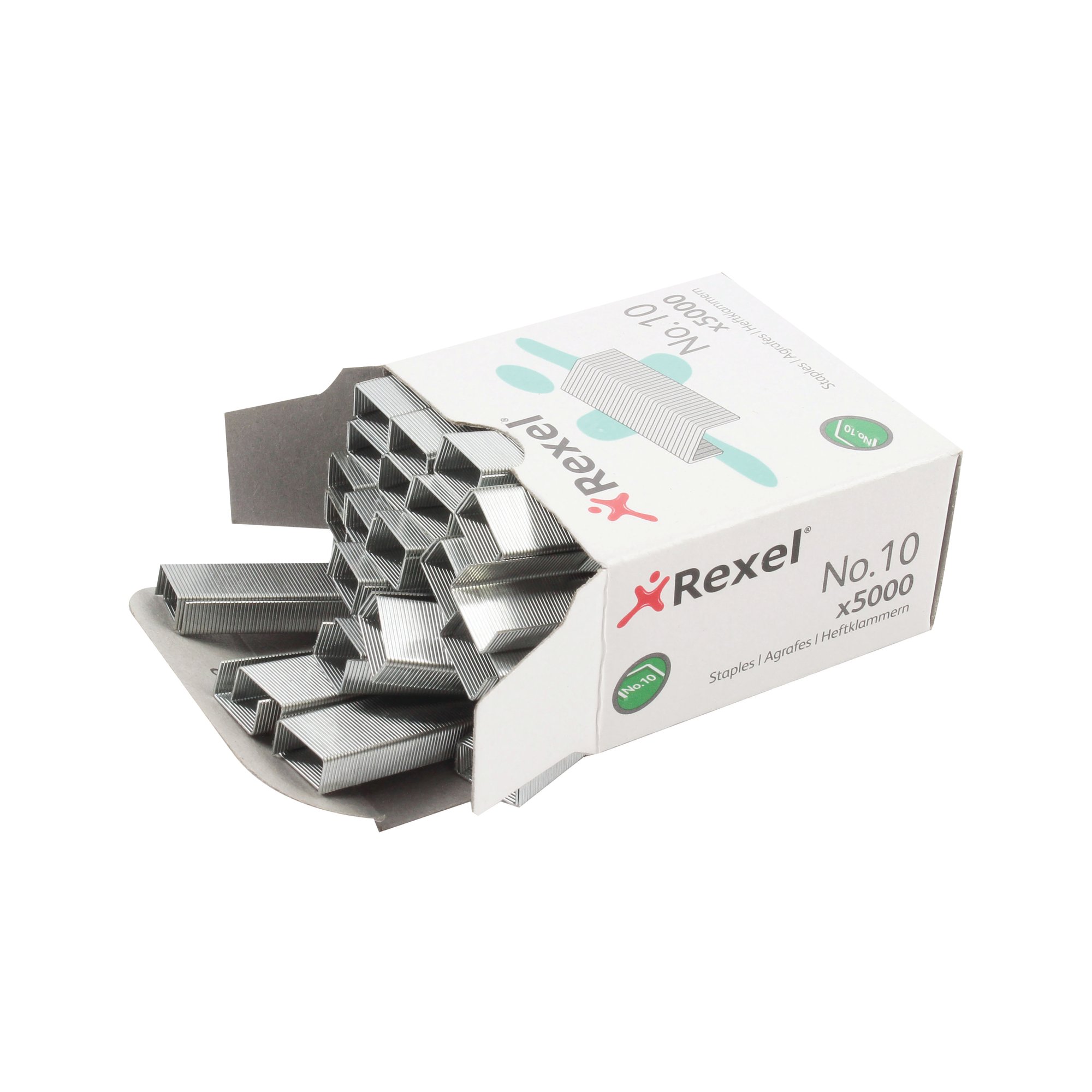 REXEL NO.10 METAL STAPLES 5MM PK5000