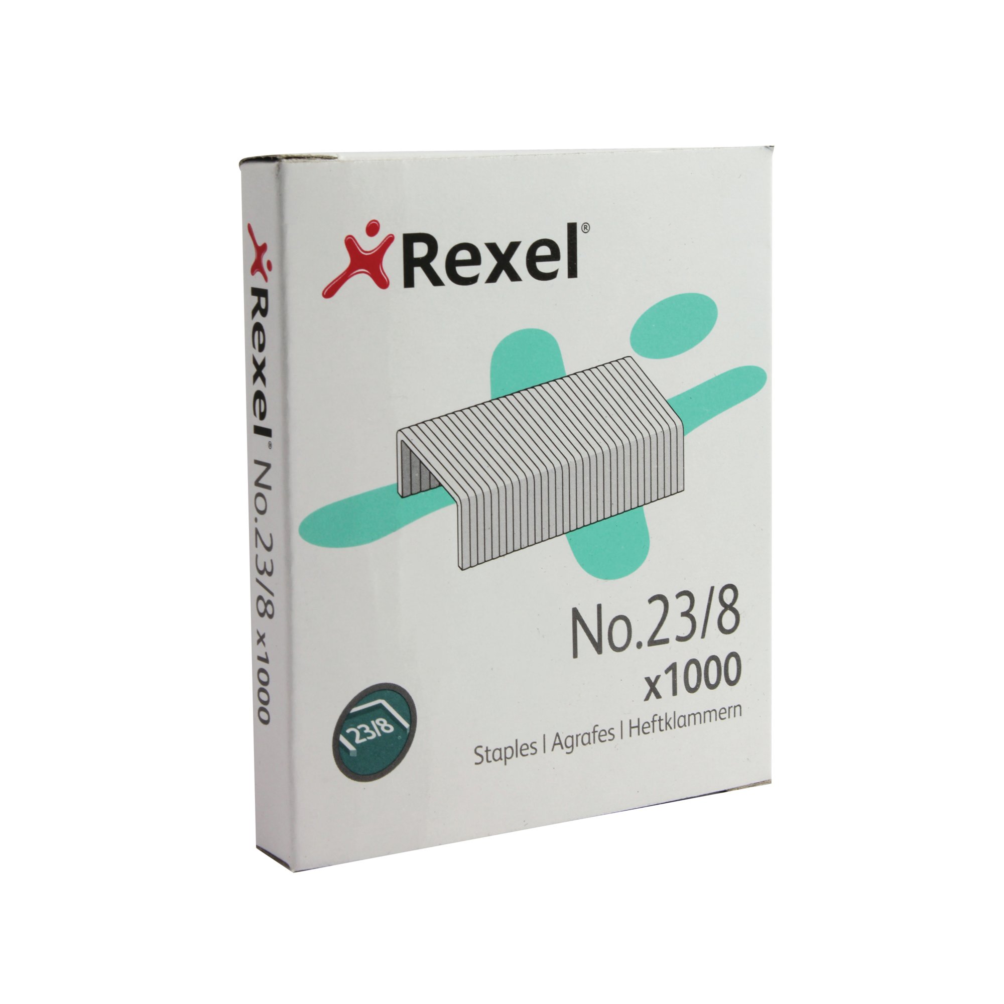 REXEL NO 23 STAPLES 8MM PK1000
