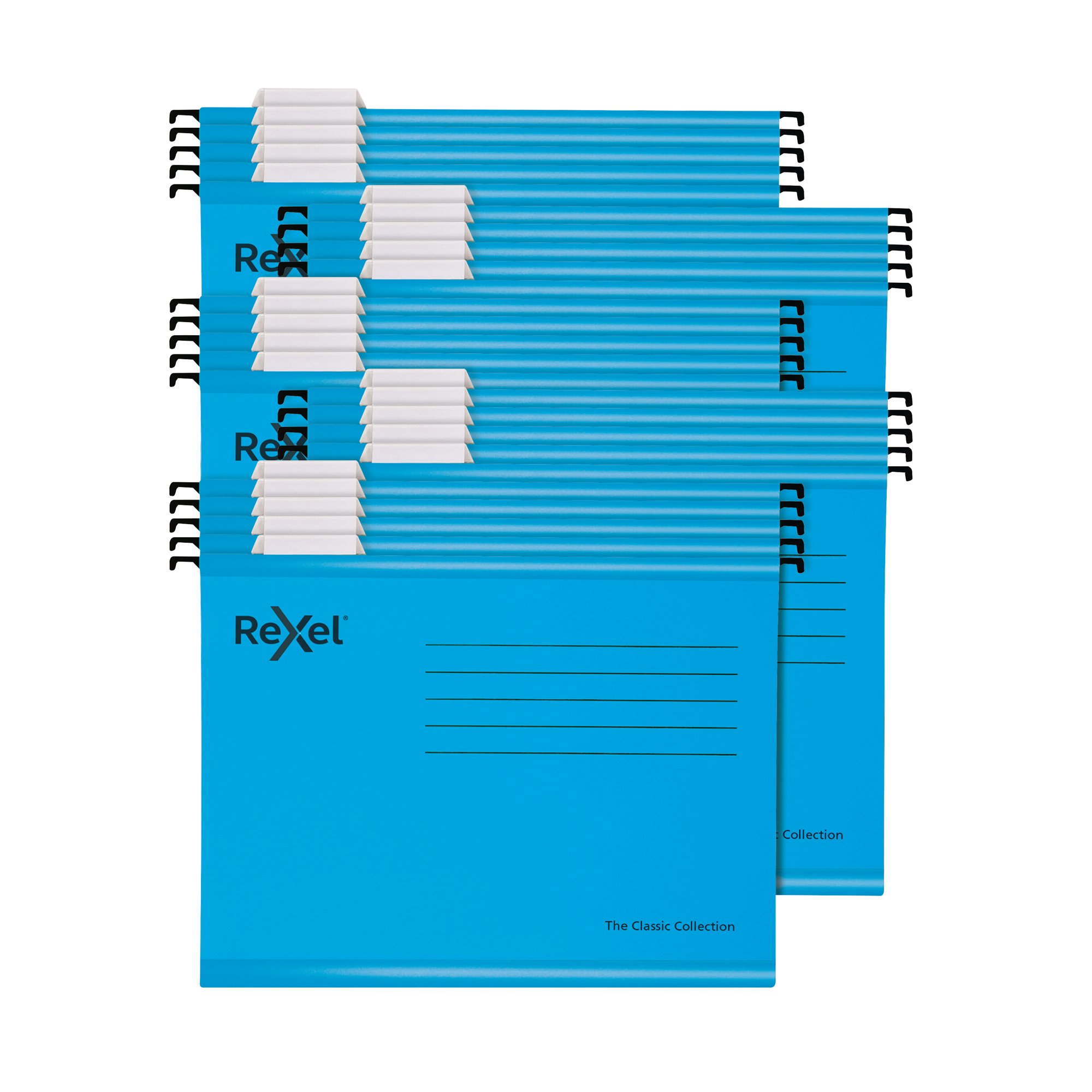 REXEL BLUE A4 CLASSIC SUSP FILE PK25