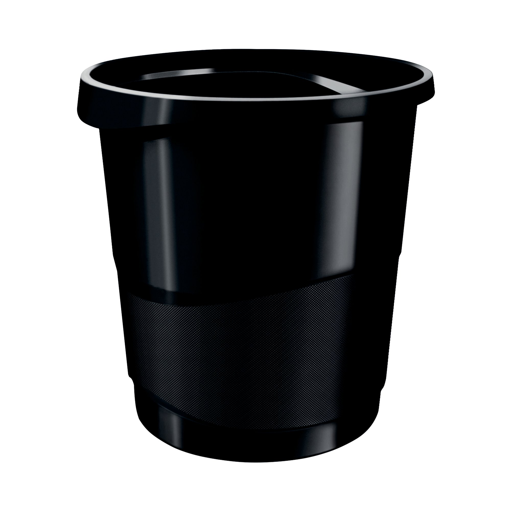 REXEL CHOICES WASTE BIN BLACK