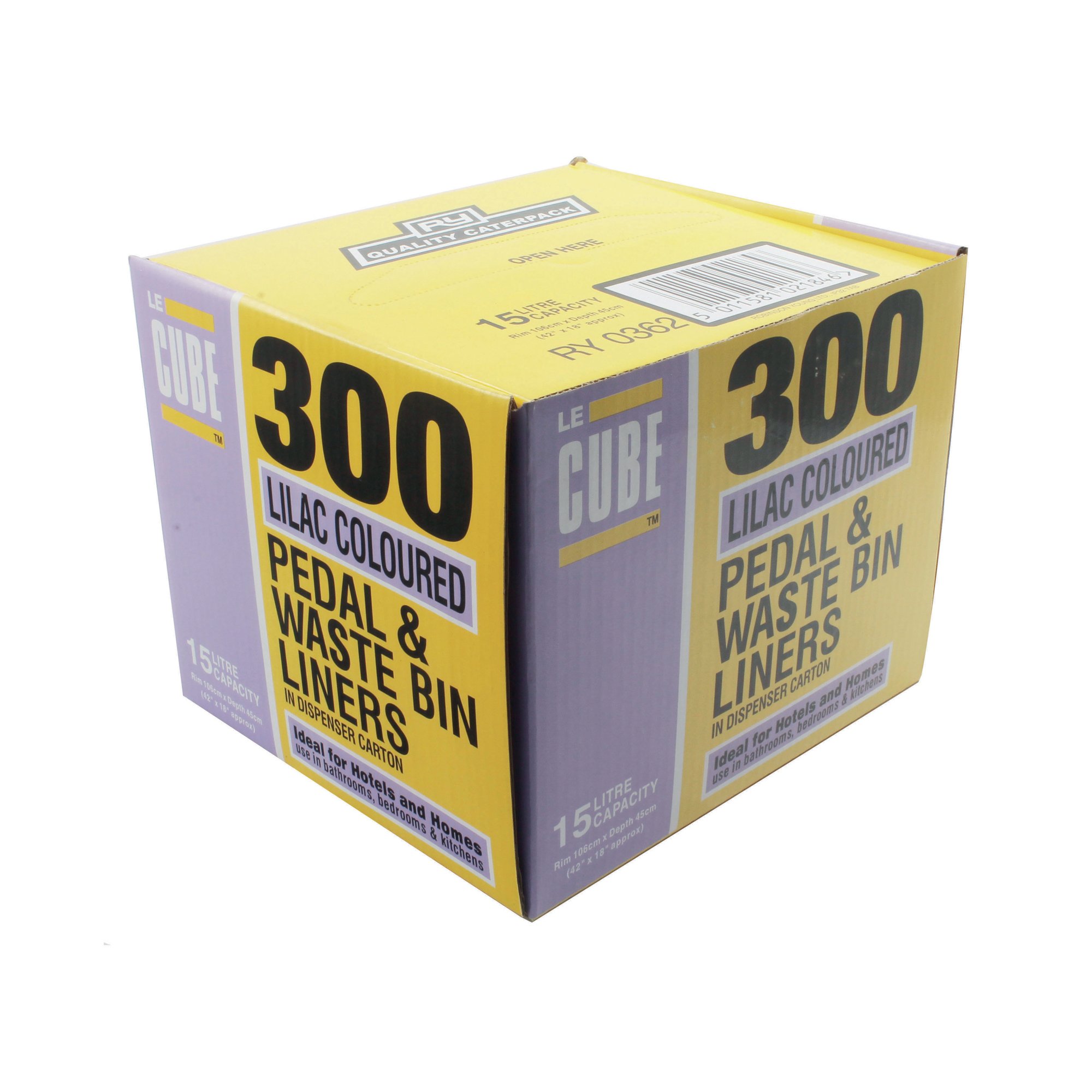 LE CUBE PEDAL BIN LINERS PK300