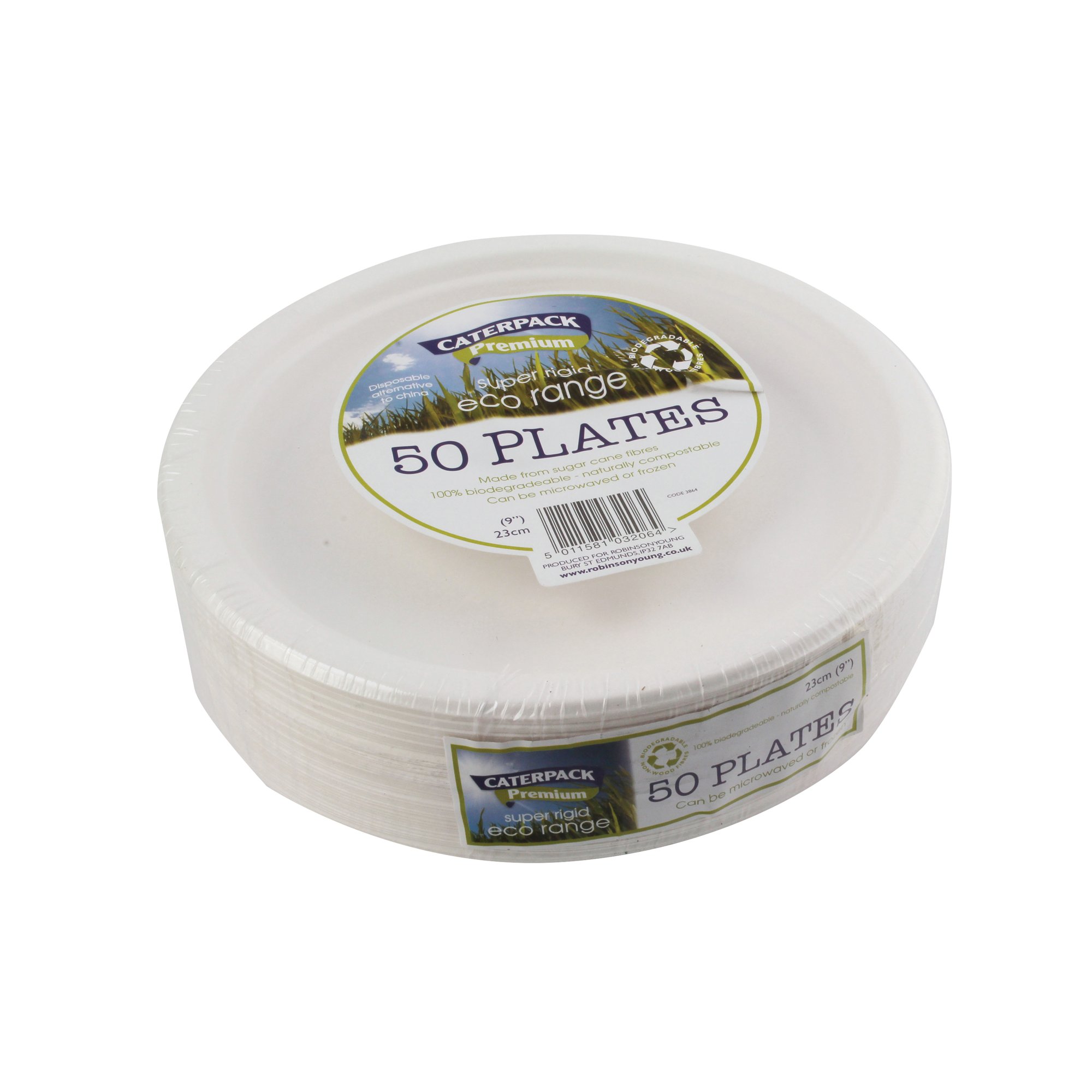 SUPER RIGID PLATES 9 INCH PK50 3864