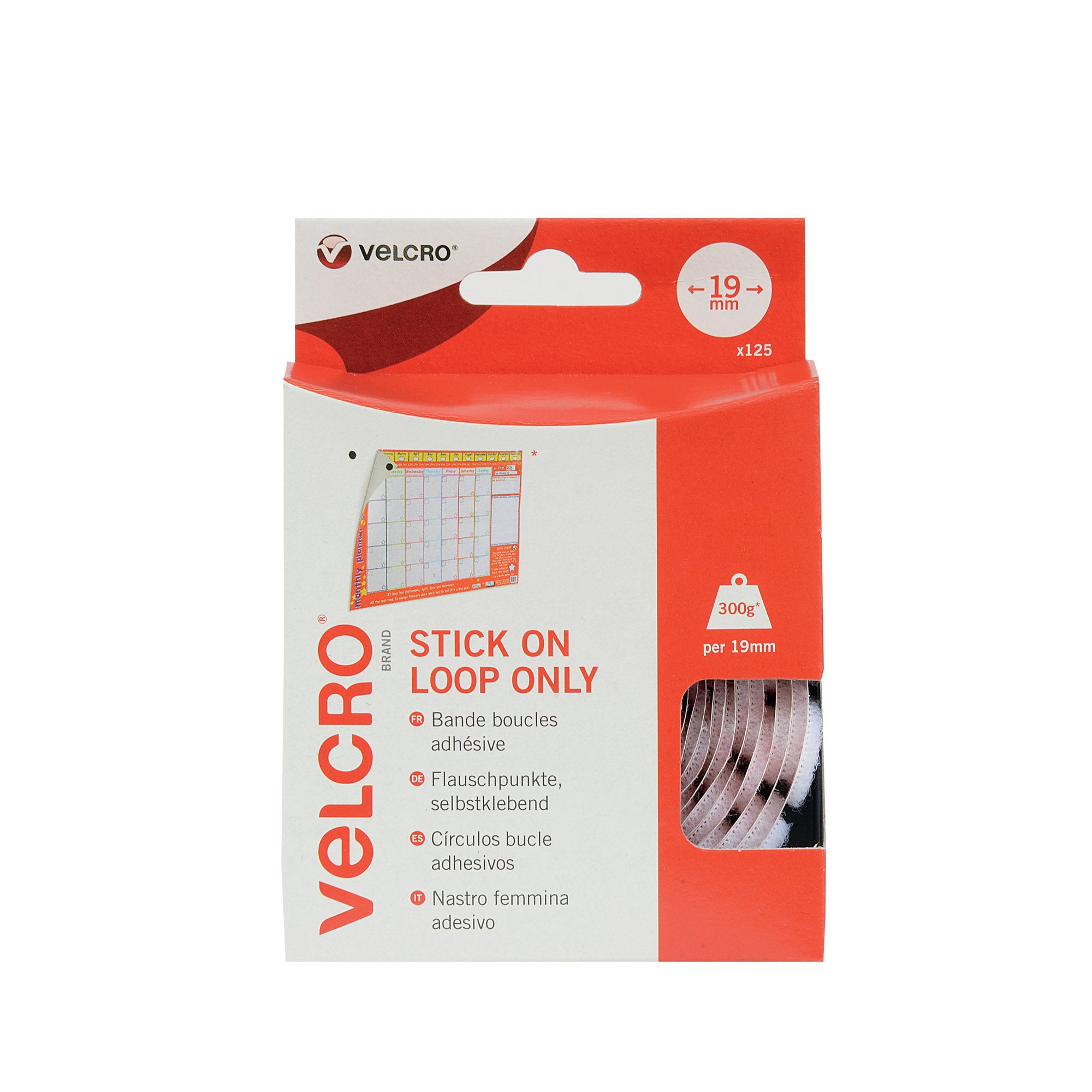 VELCRO STICKON CNS LP ONLY 19MM P125