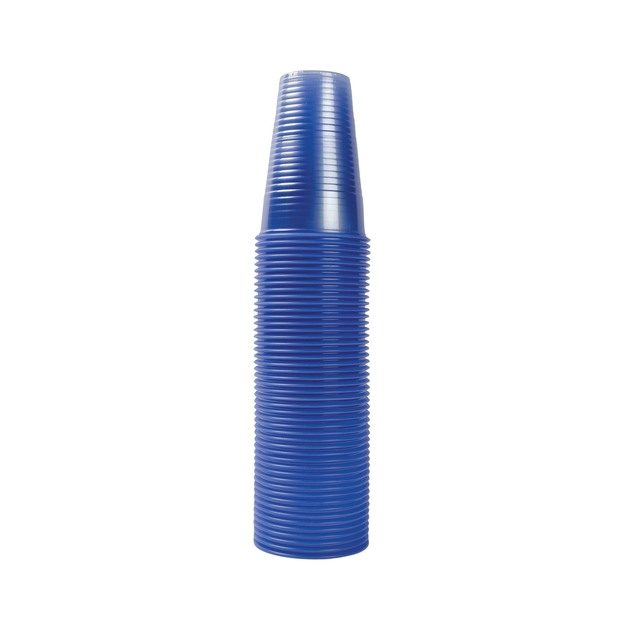 MYCAFE PLASTIC CUPS 7OZ BLUE PK1000