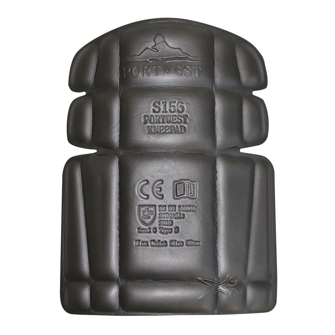 PORTWEST KNEE PAD BLACK 1 PAIR