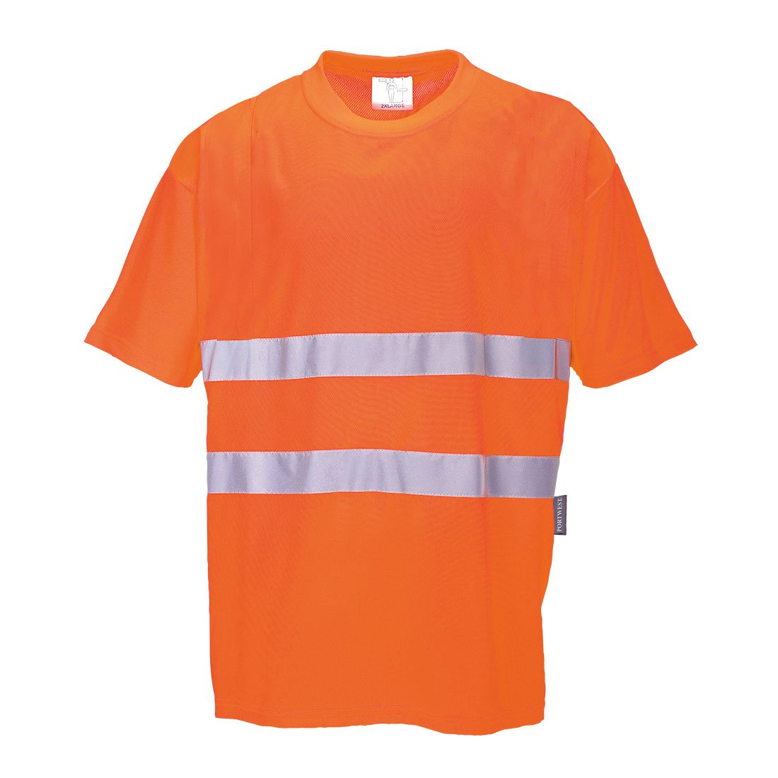 HIVIS CTN COMF T-SHIRT S/S OG M