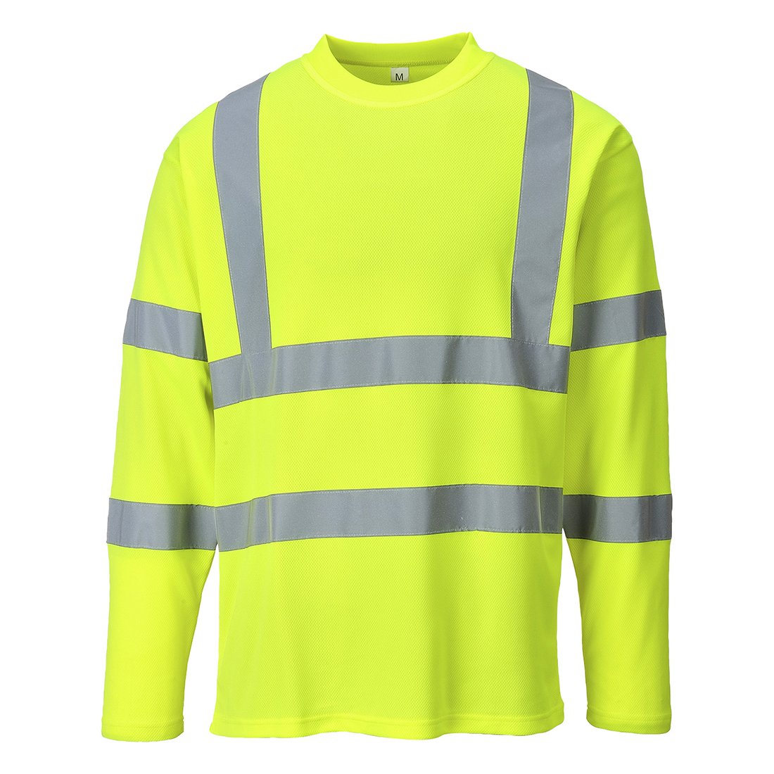 HIVIS COTTON COMFORT T-SHIRT LS YW L