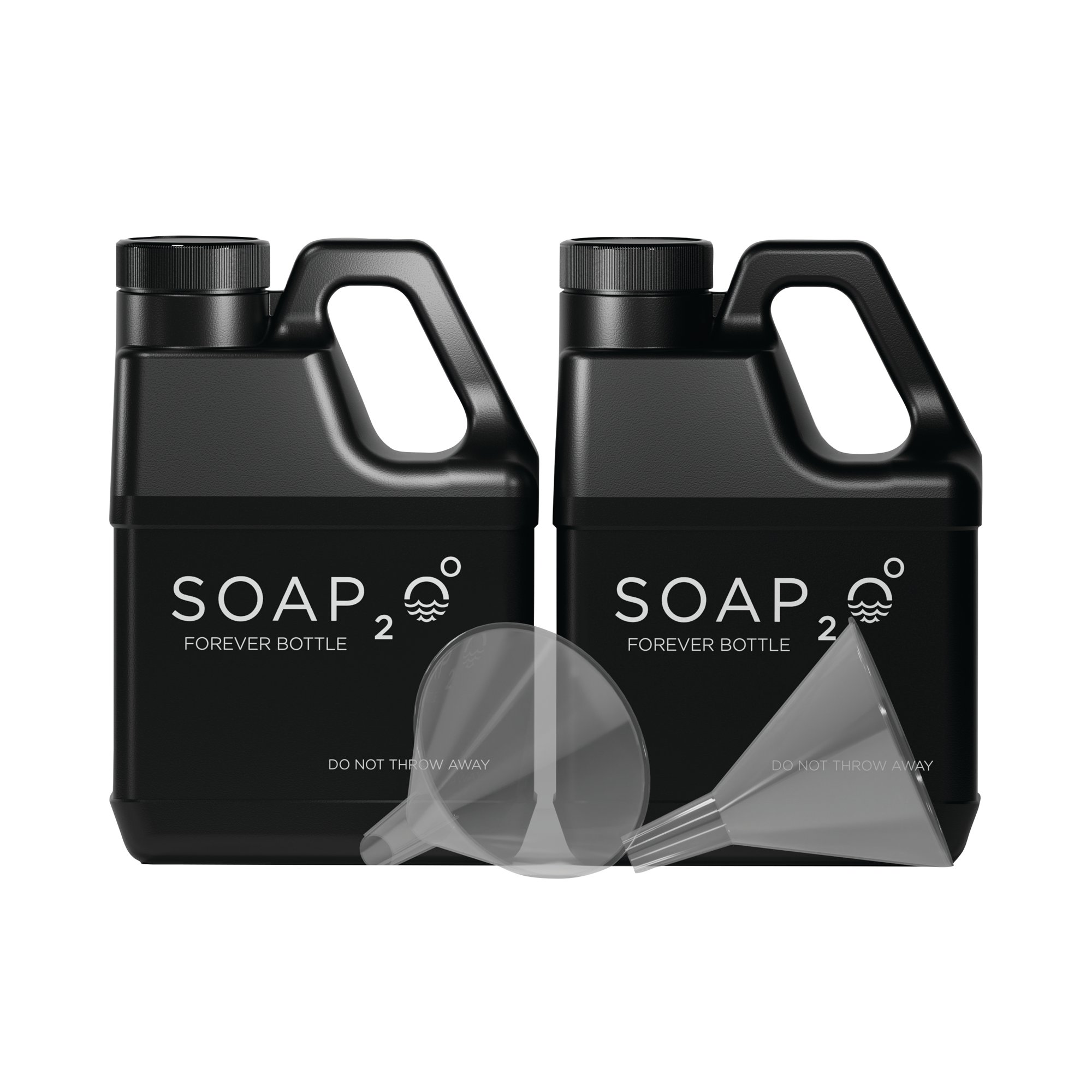 FOREVER BOTTLES WITH FUNNELS 4L PK2