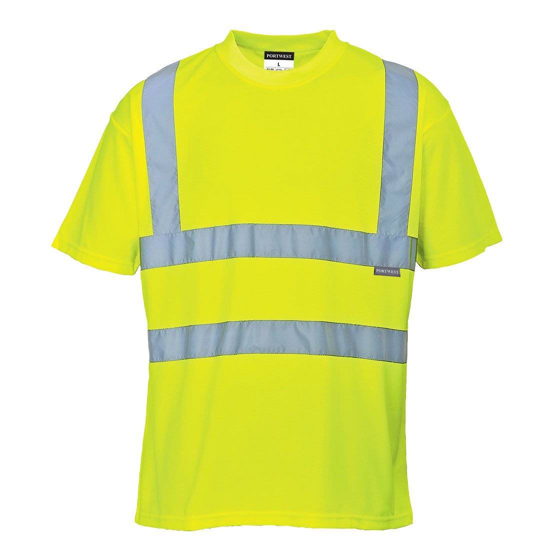 HI-VIS T-SHIRT S/S YELLOW XXL