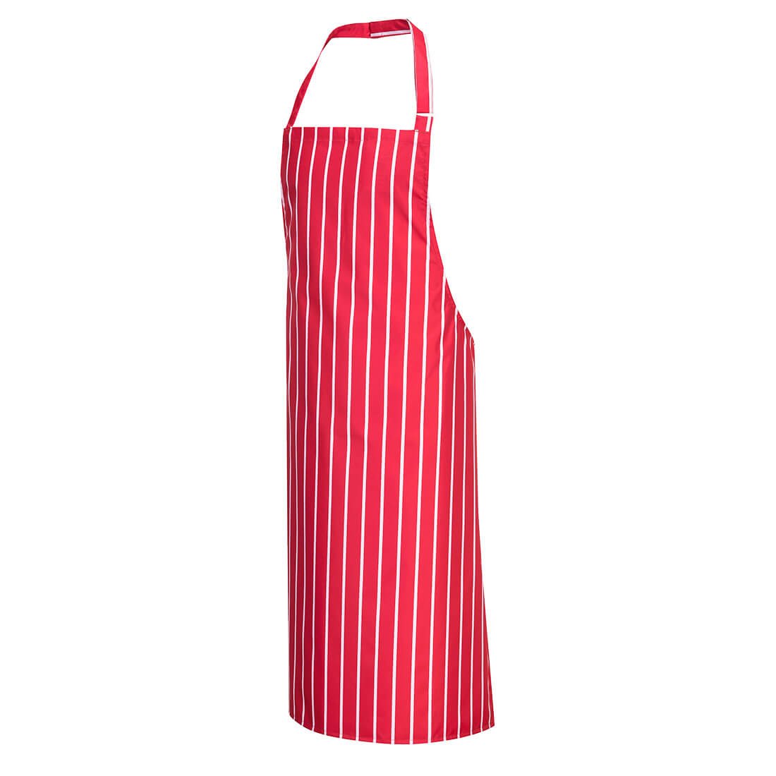 WATERPROOF BIB APRON RED PK12