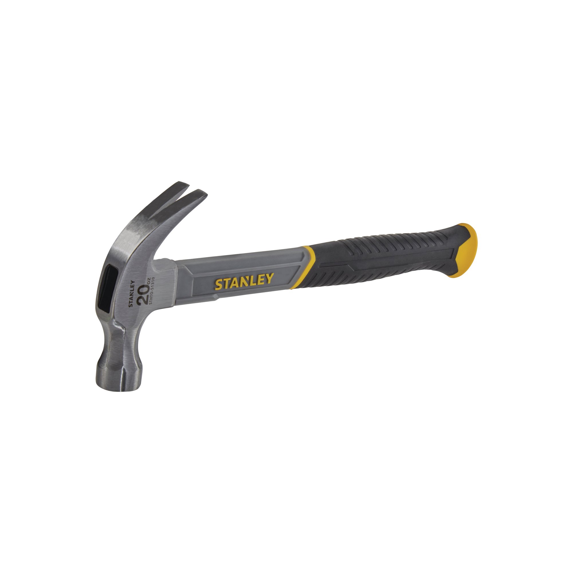 STANLEY FIBREGLASS CLAW HAMMER 560G