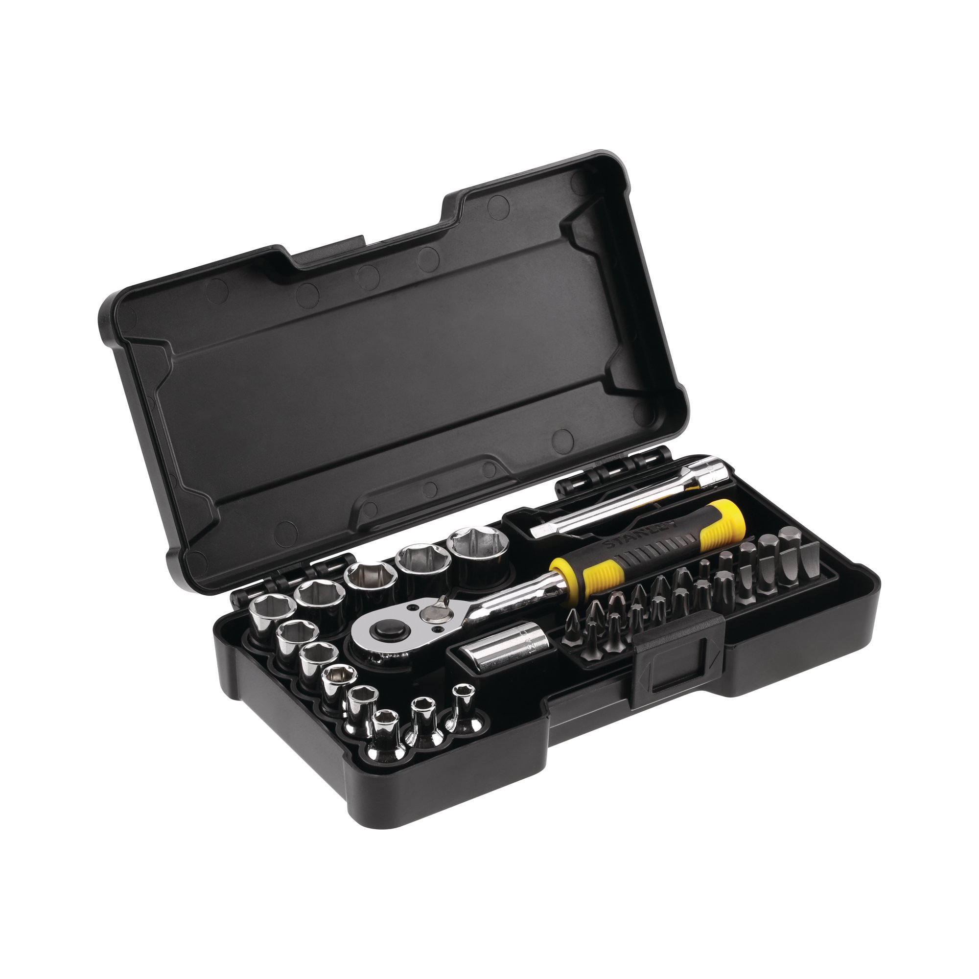 STANLEY 37 PIECE COMPACT SOCKET SET