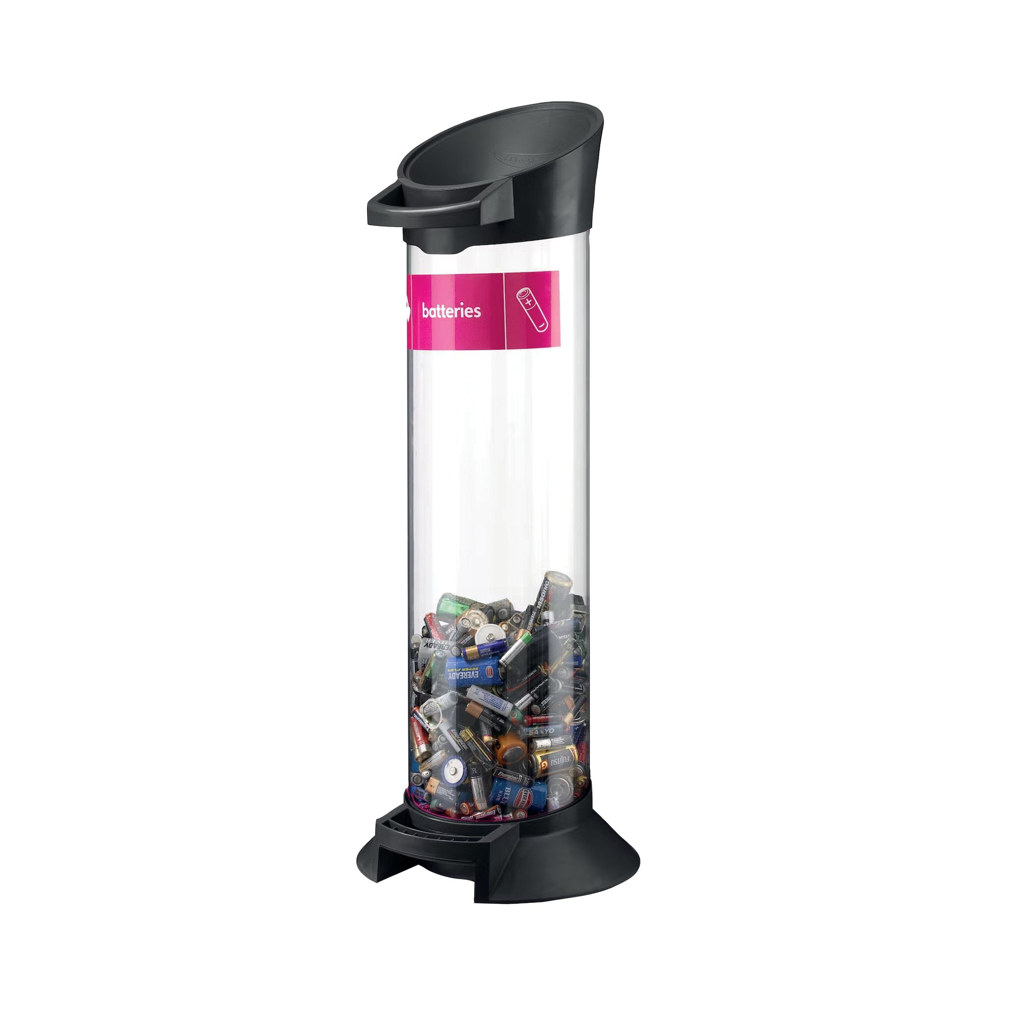 BATTERY TUBE BIN 20L BLACK