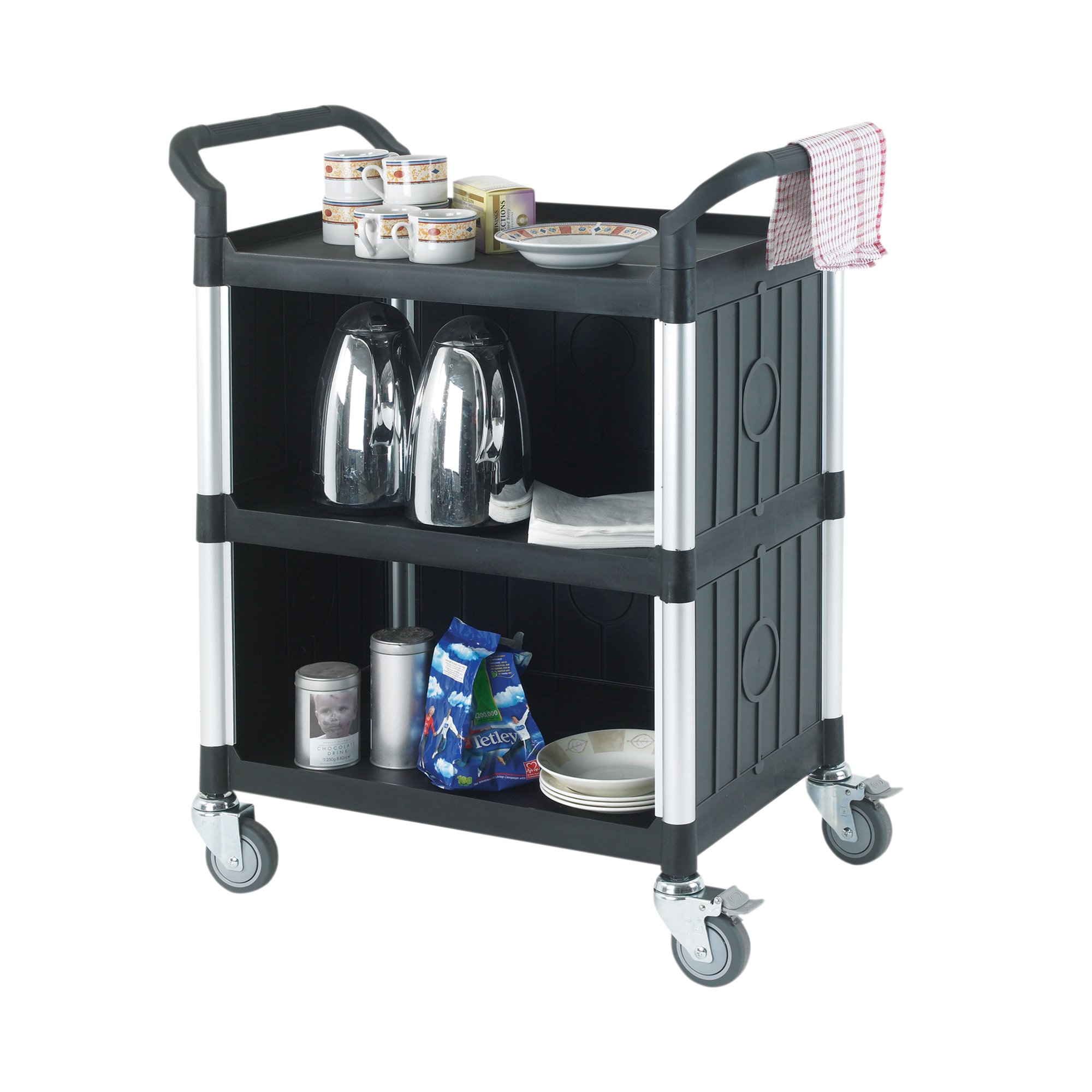 SERVICE TROLLEY CART 3 SIDES 309622