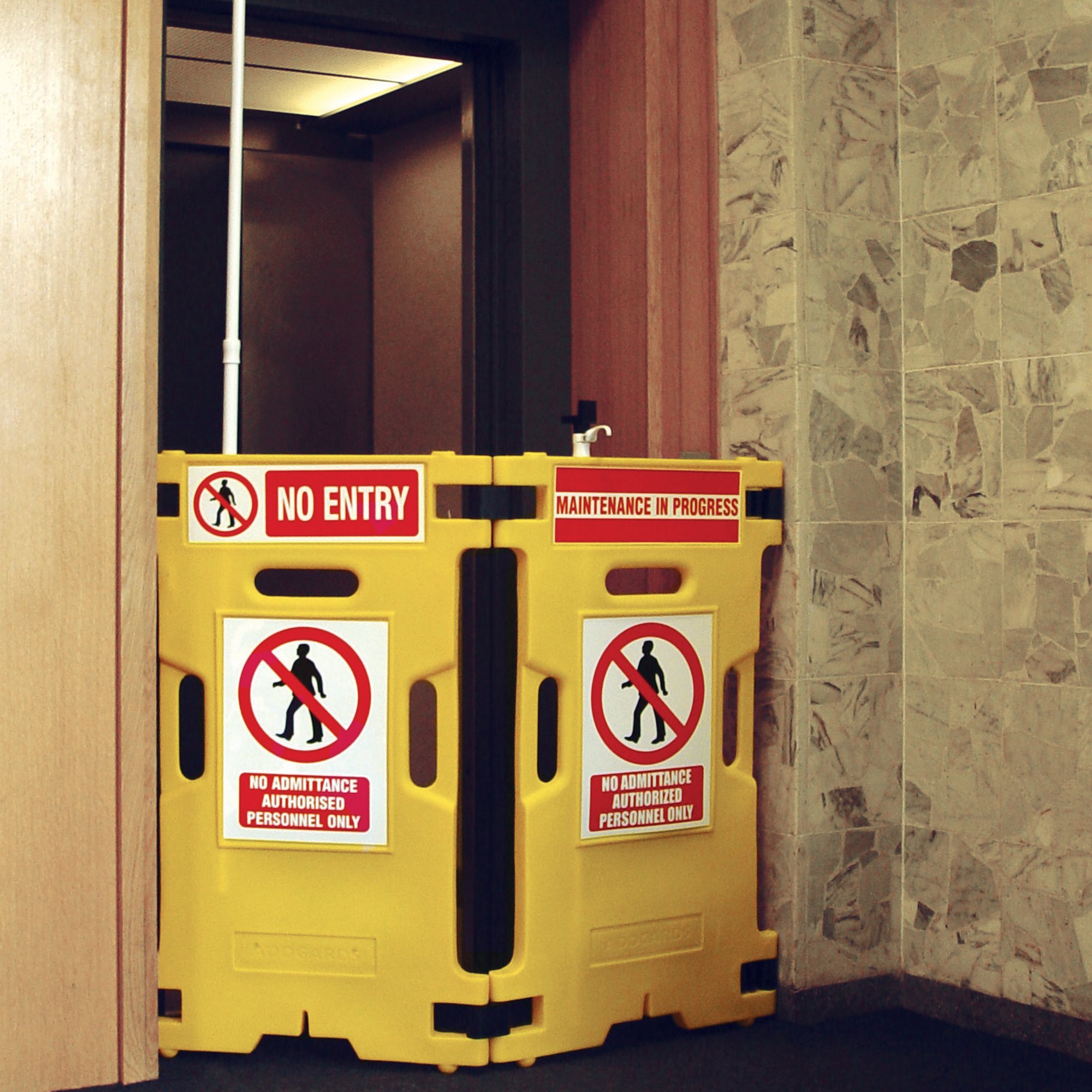 ELEVATOR GUARD SET OF 2 YLW 309856