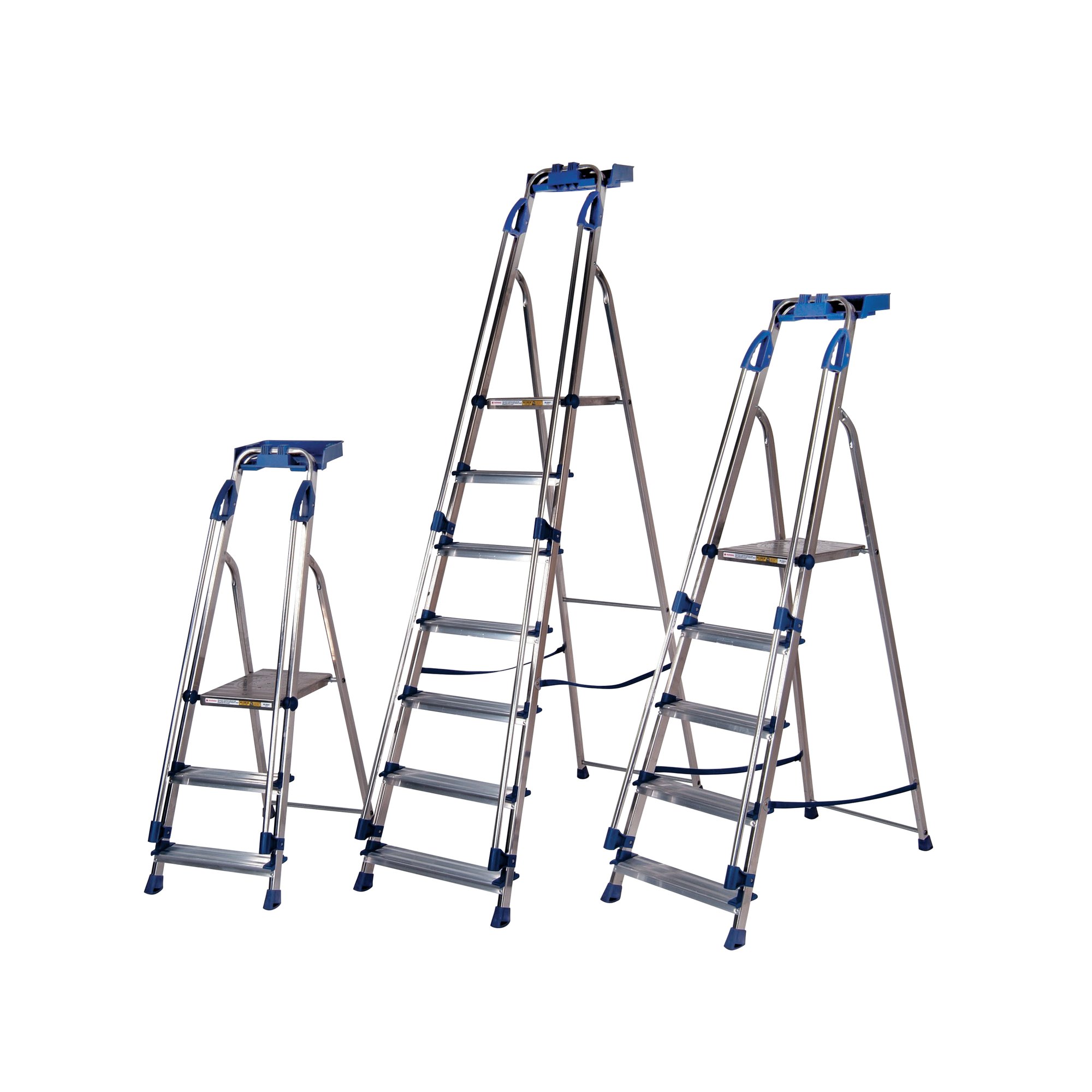 ALUMINIUM BLUE SEAL 6 TREAD LADDER