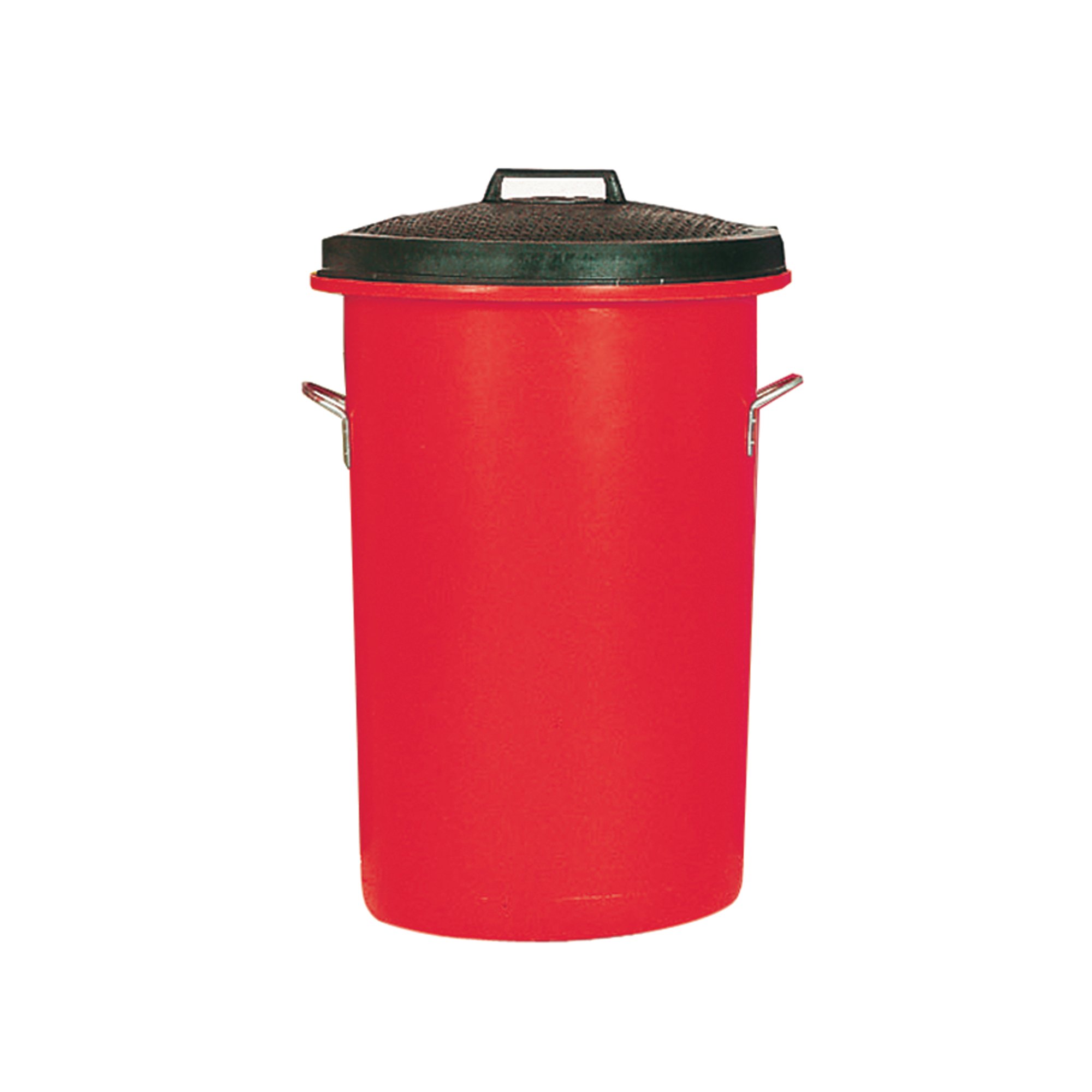BIN/LID/HANDLES 85 LITRE RED 311969