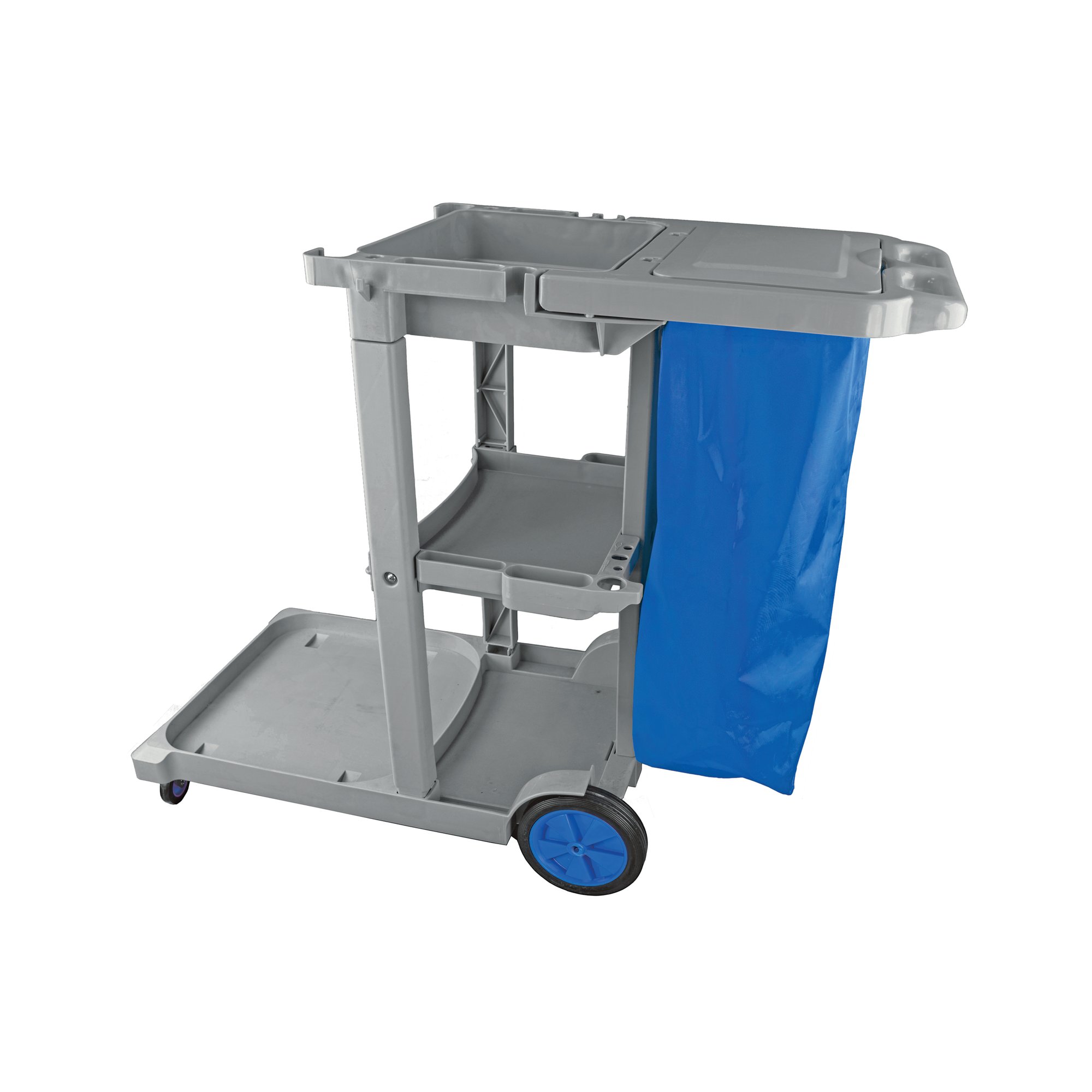 JANITORIAL TROLLEY CLEANERS CART GRY