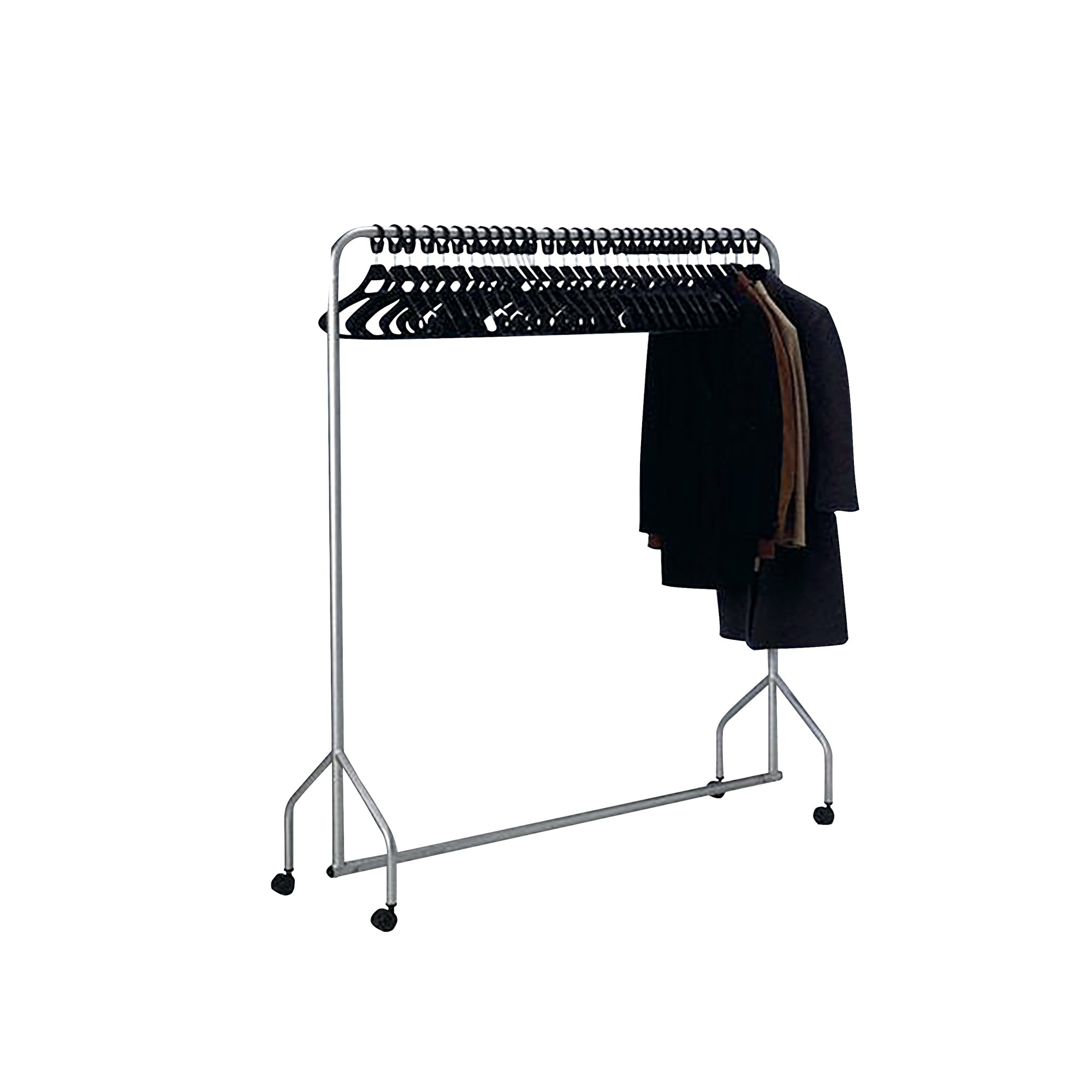 GARMENT HANGING RAIL PLUS 30 HANGERS