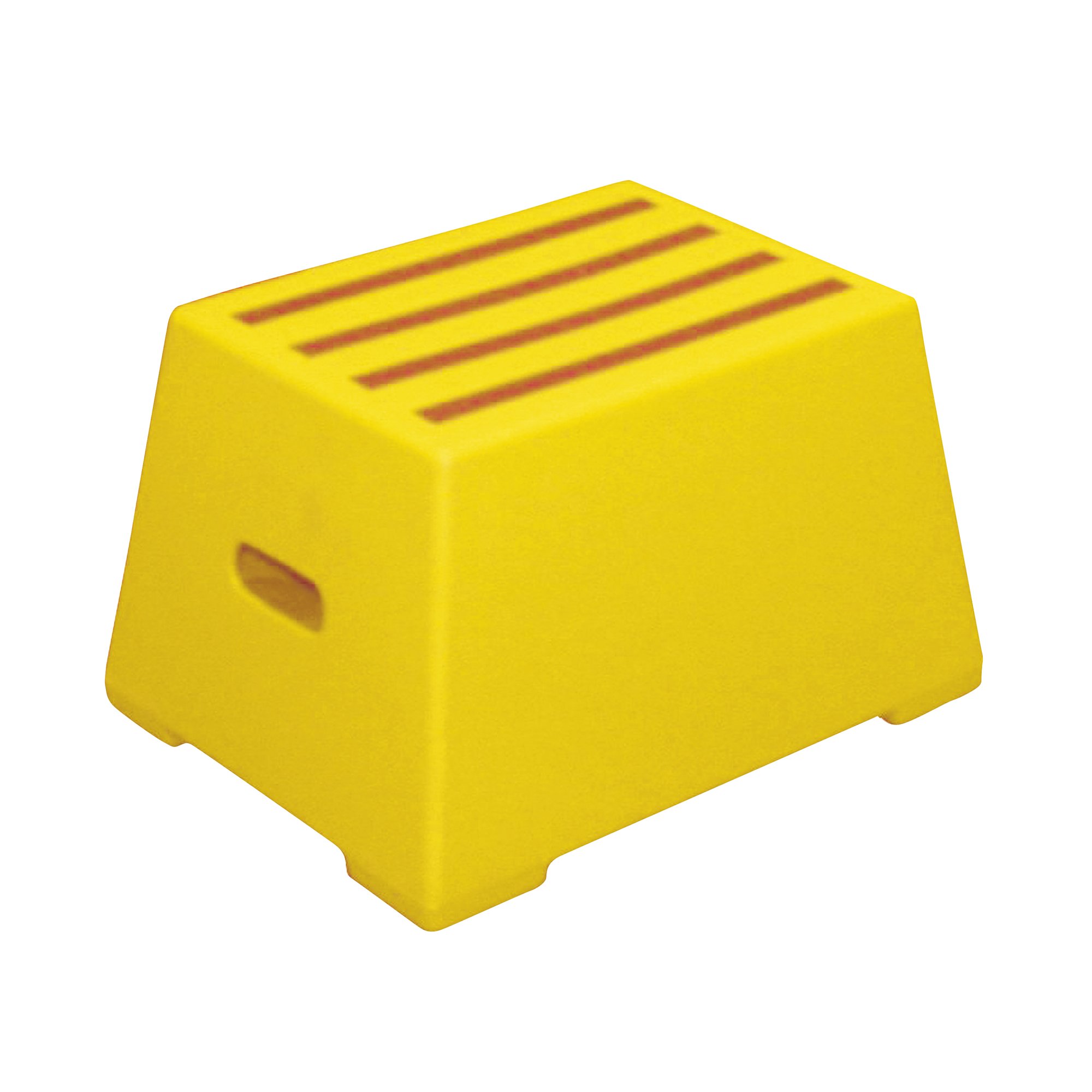 1 TREAD YELLOW PLASTIC SAFETY STEP