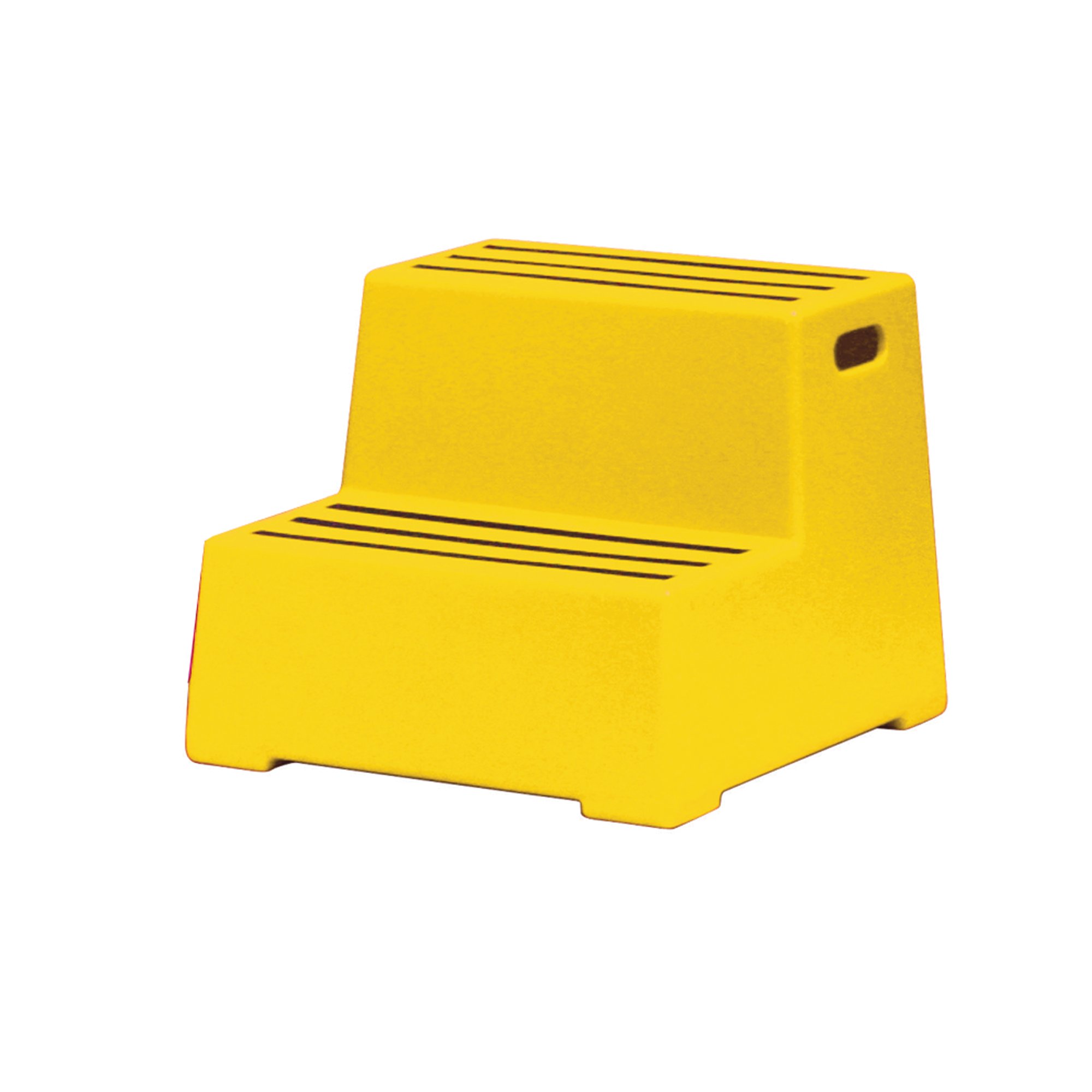 YELLOW 2 TREAD PLASTIC SAFETY STEP