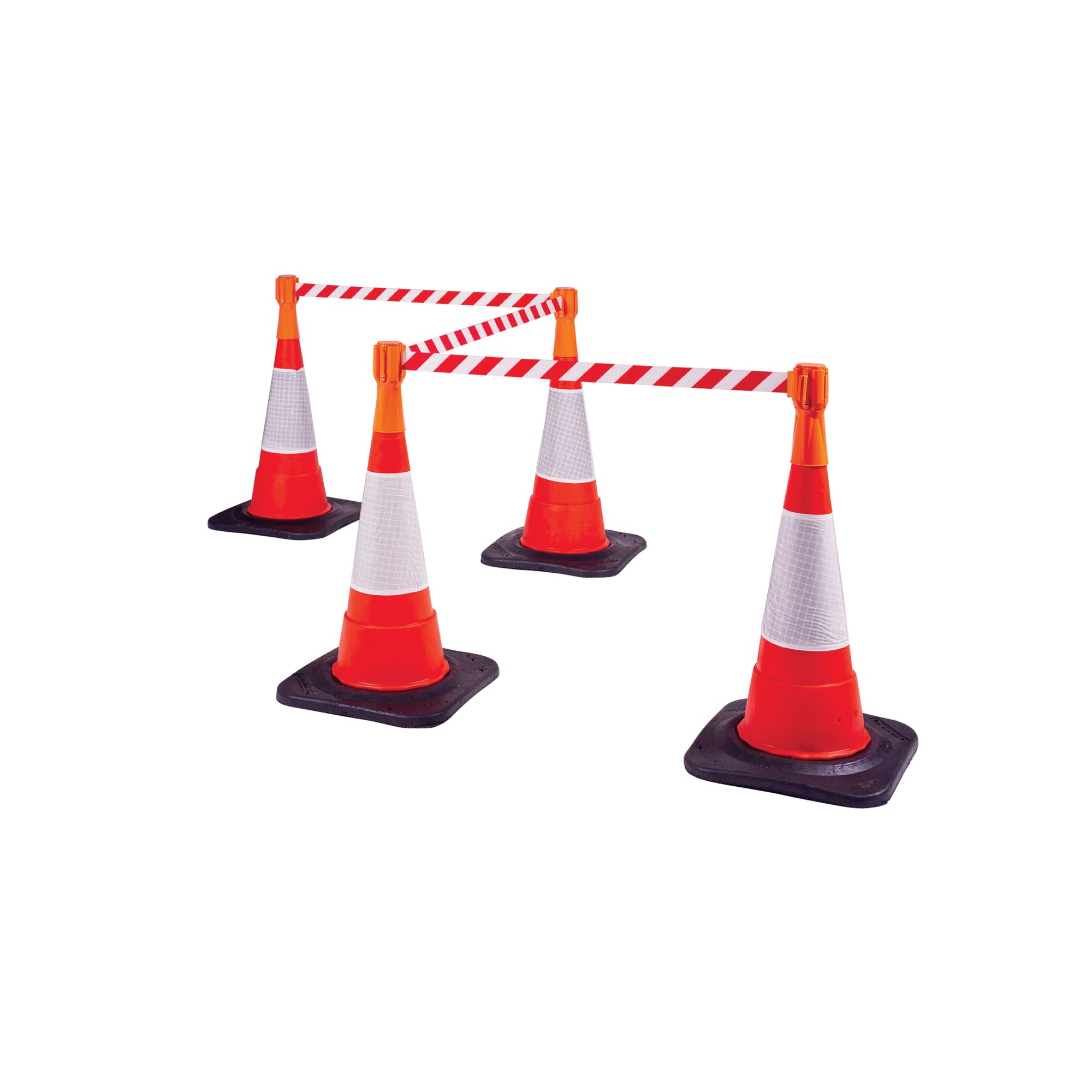 RETRACT WEB BELT FOR TRAFFIC CONE