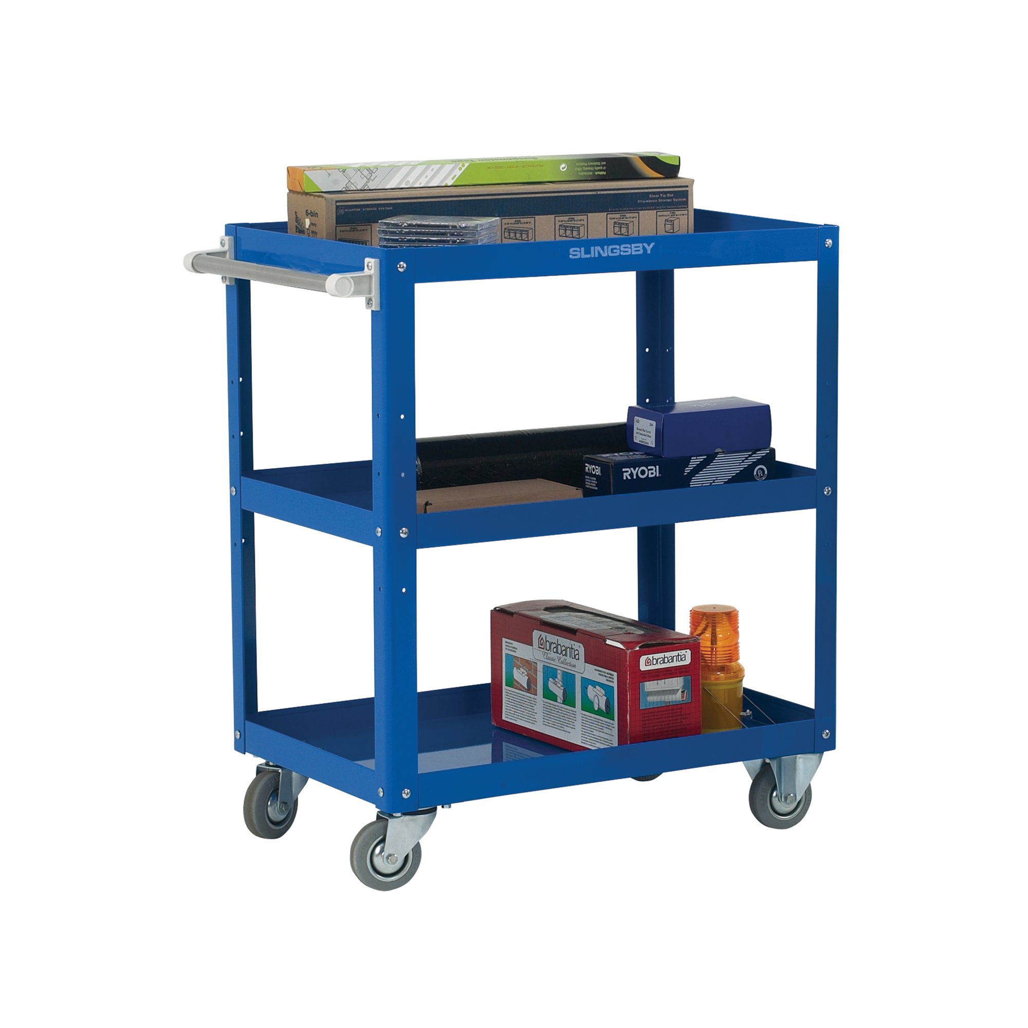 WORKS 3 TIER TRAY TROLLEY 329944