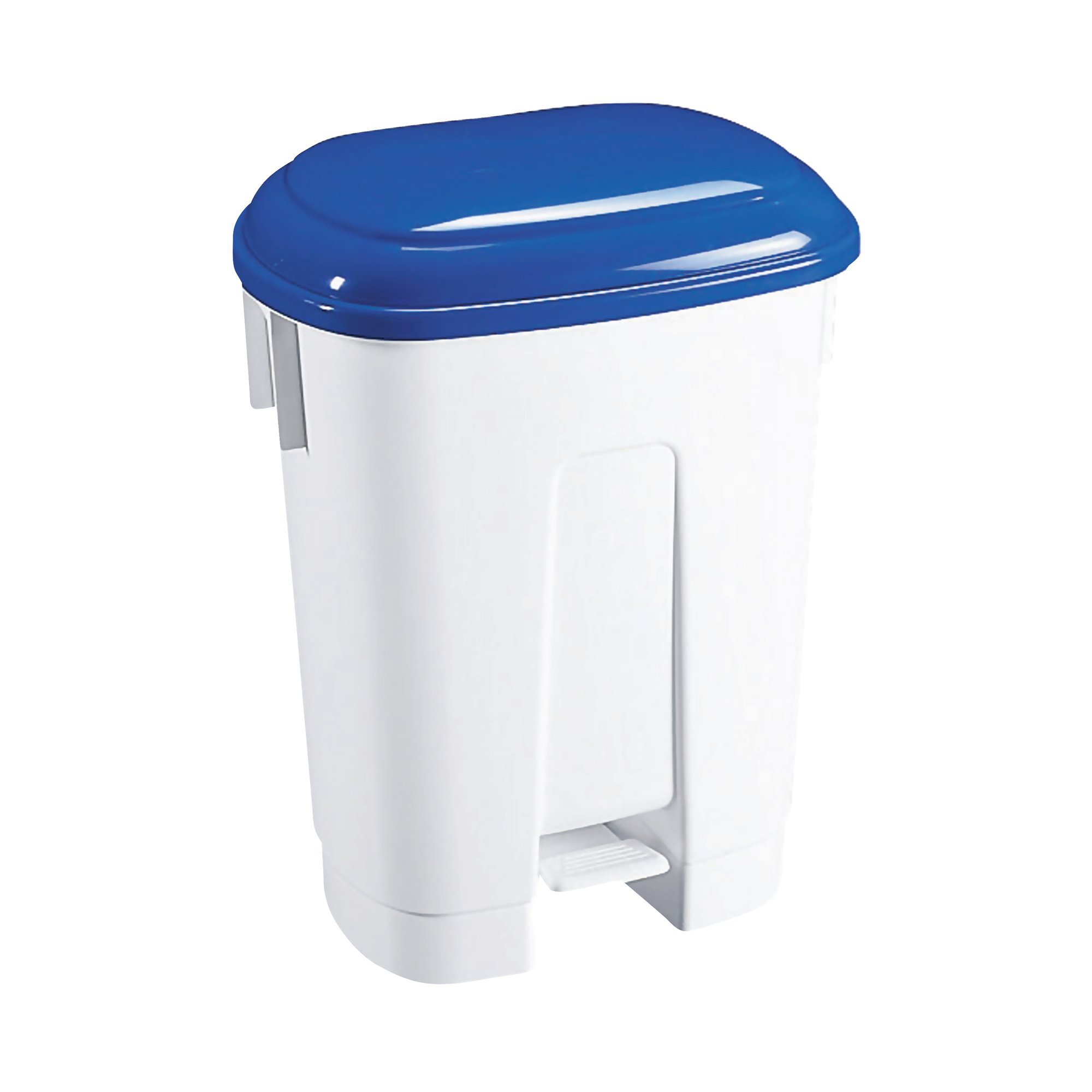 30 L PLASTIC BIN WHITE/BLU 348022