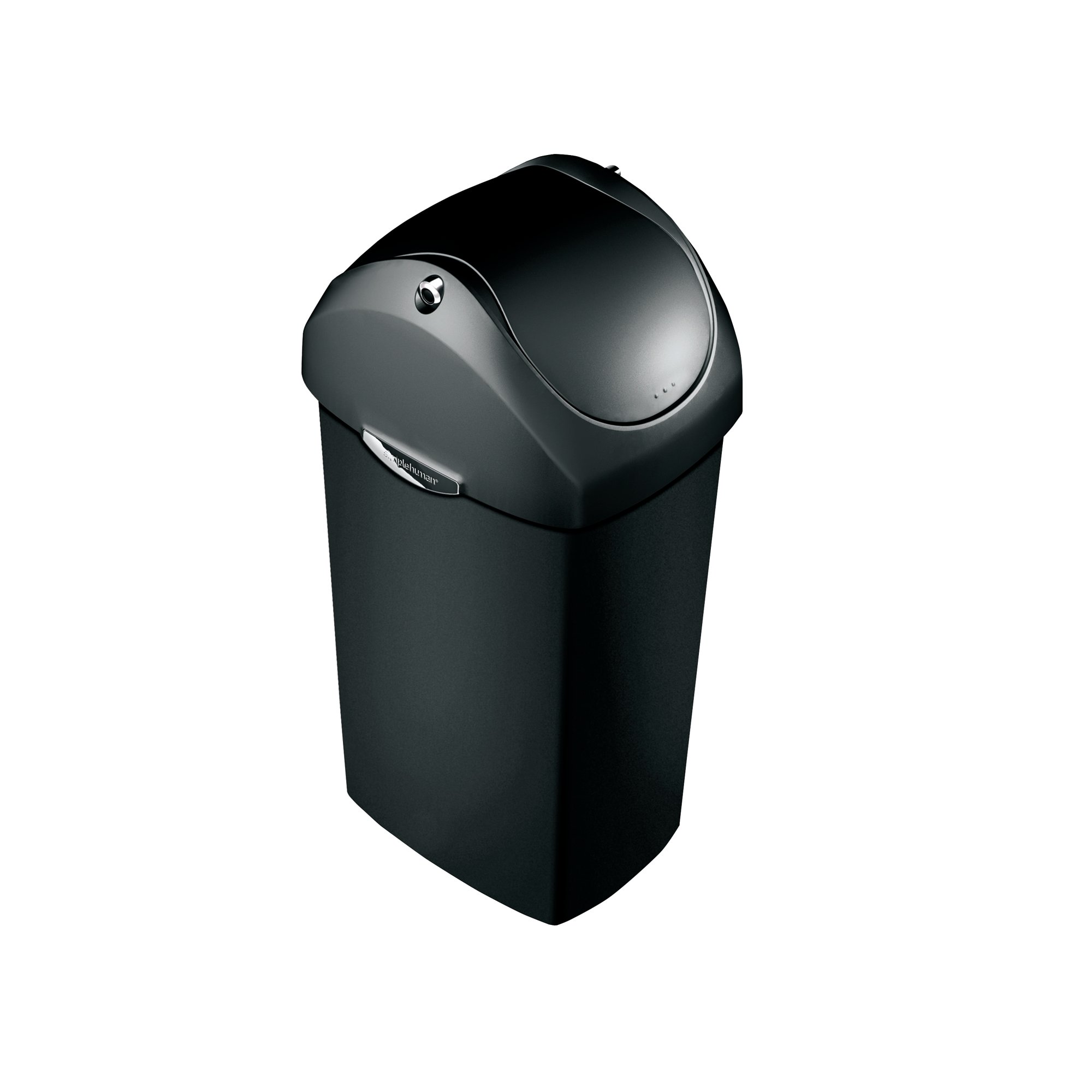 BLACK 40L SWING BIN 376201