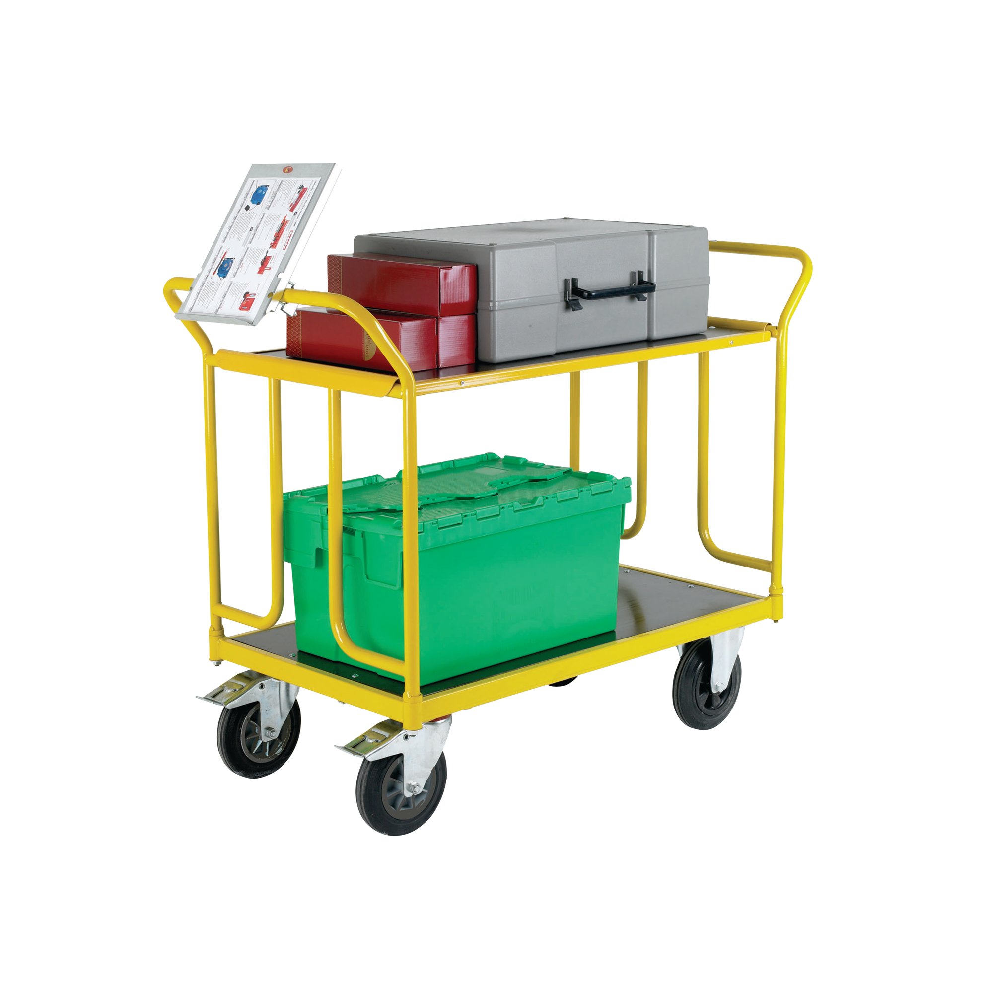 SHELF FOR PLATFORM TRUCK YLW/BRN