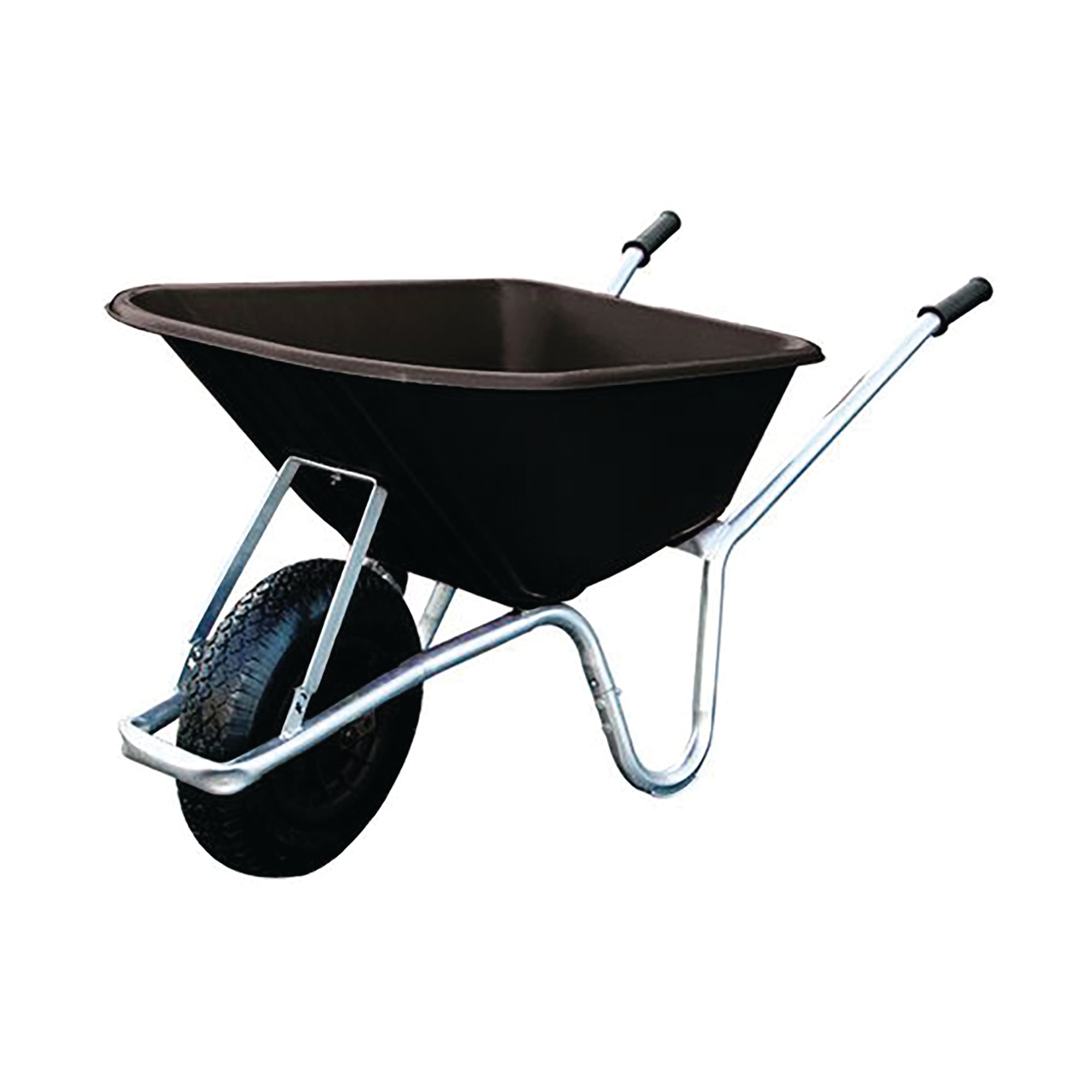 MUCKER PLASTIC WHEELBARROW BLACK