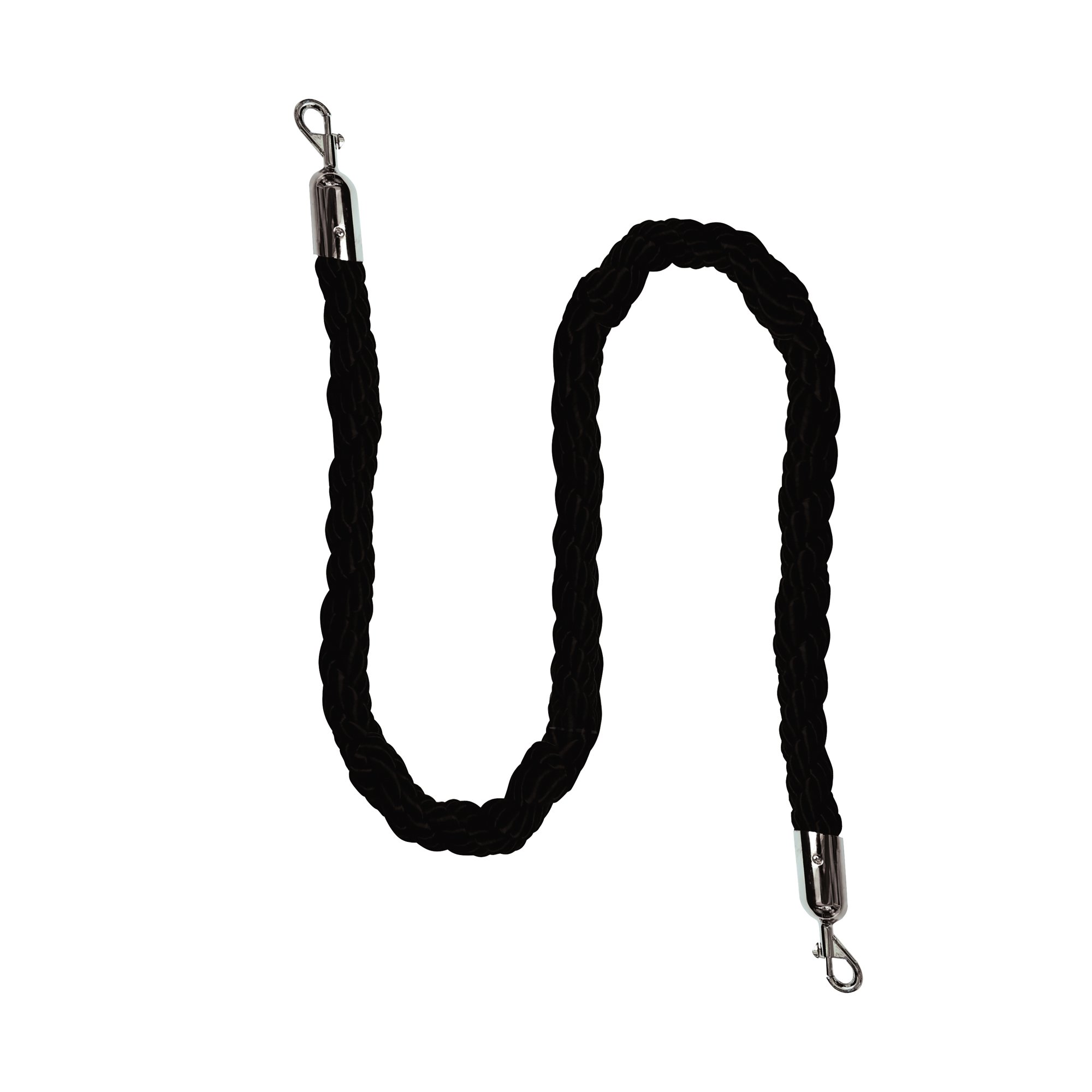 VFM BRAIDED RPE BARRIER BLK/CHM 1.8M