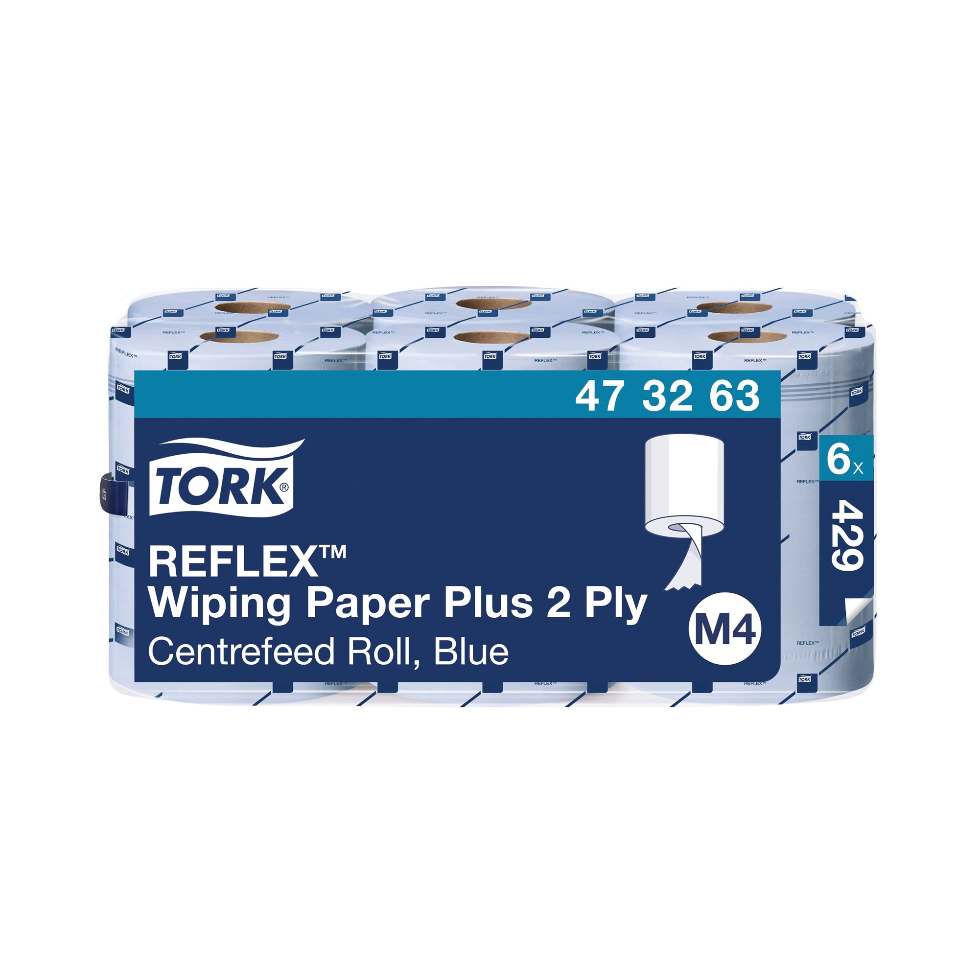 TORK REFLEX BLUE 2PLY 150M PK6